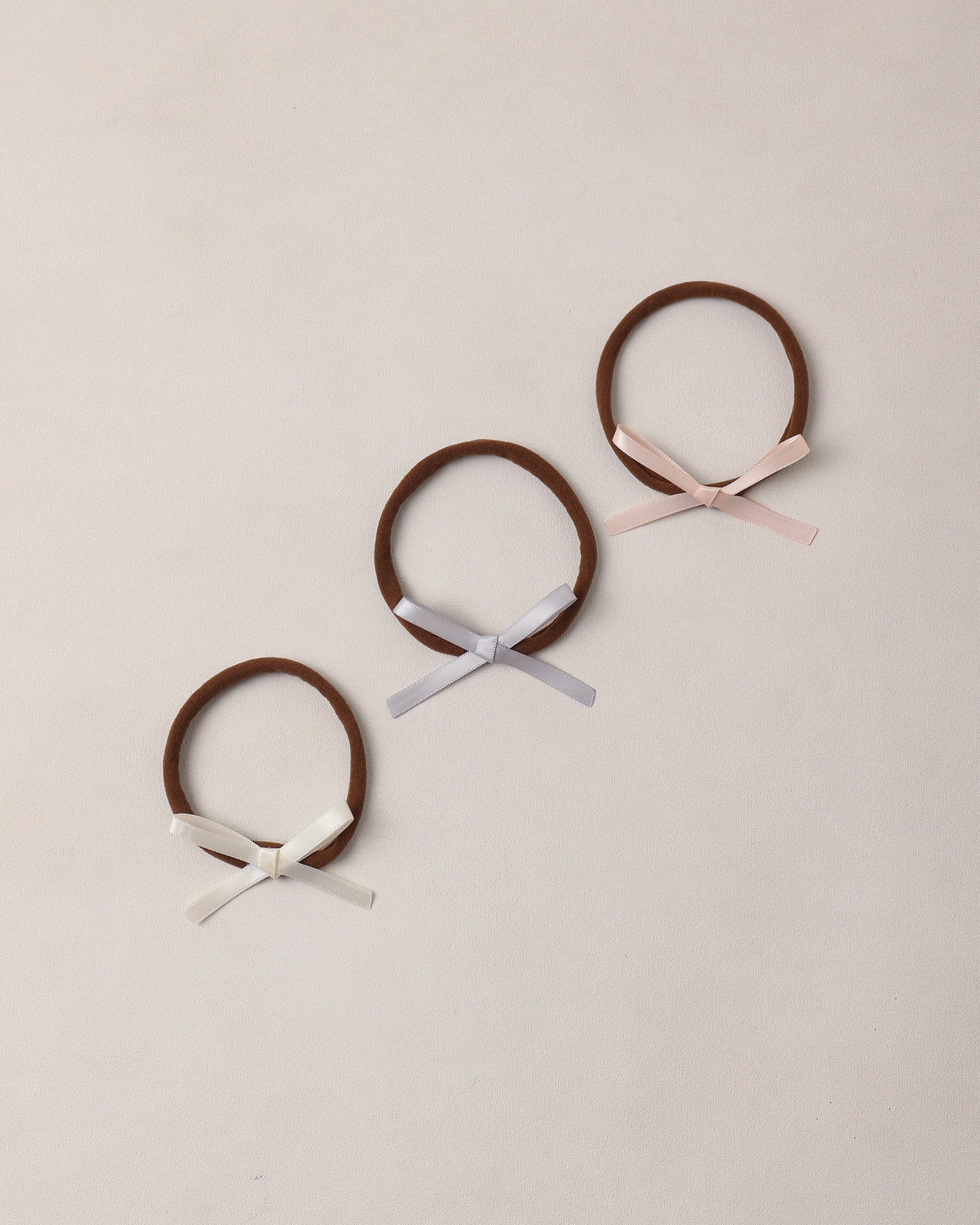 Baby Bow Headbands Mist, Pearl, Ivory