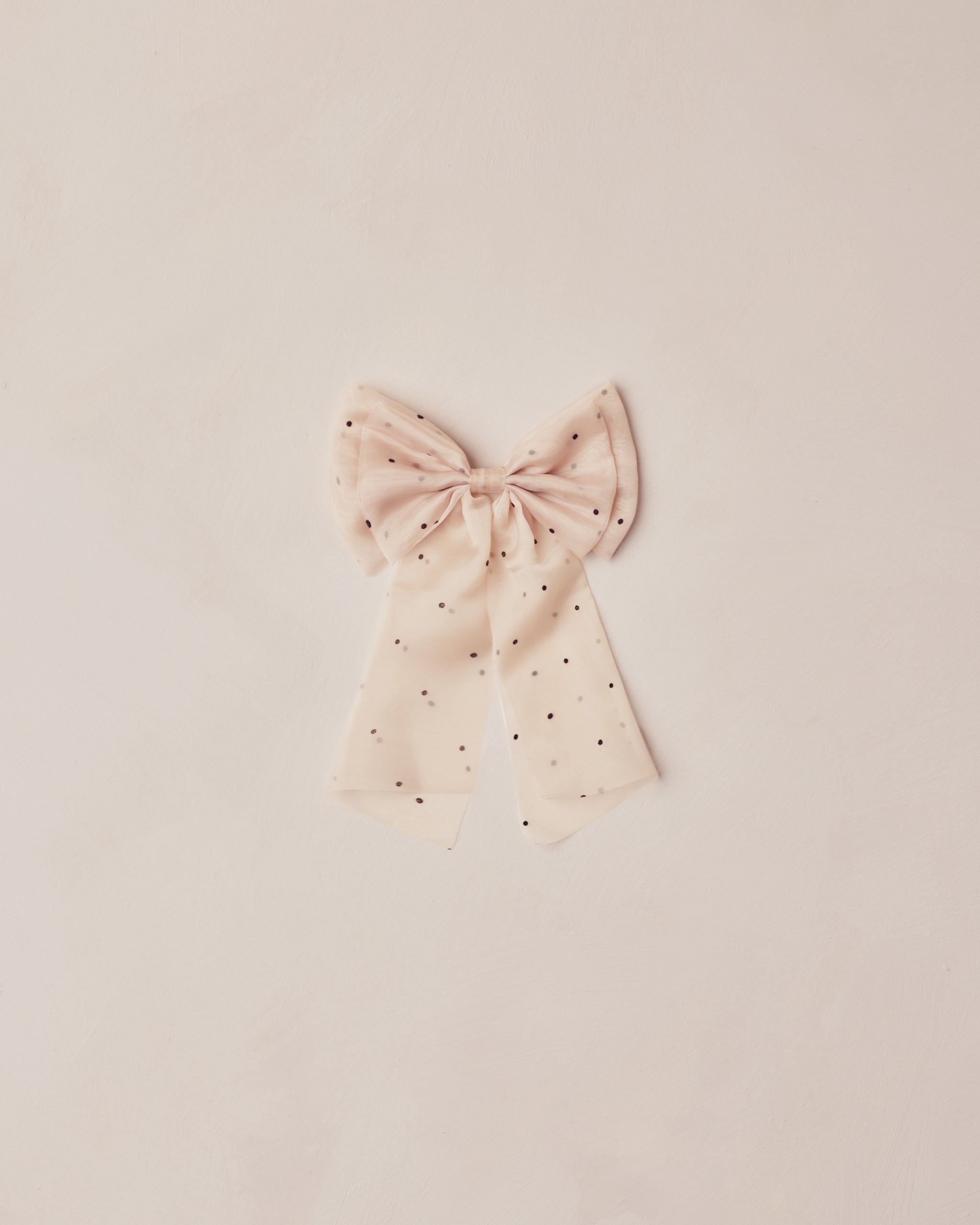 Alice Bow | Flocked Dot