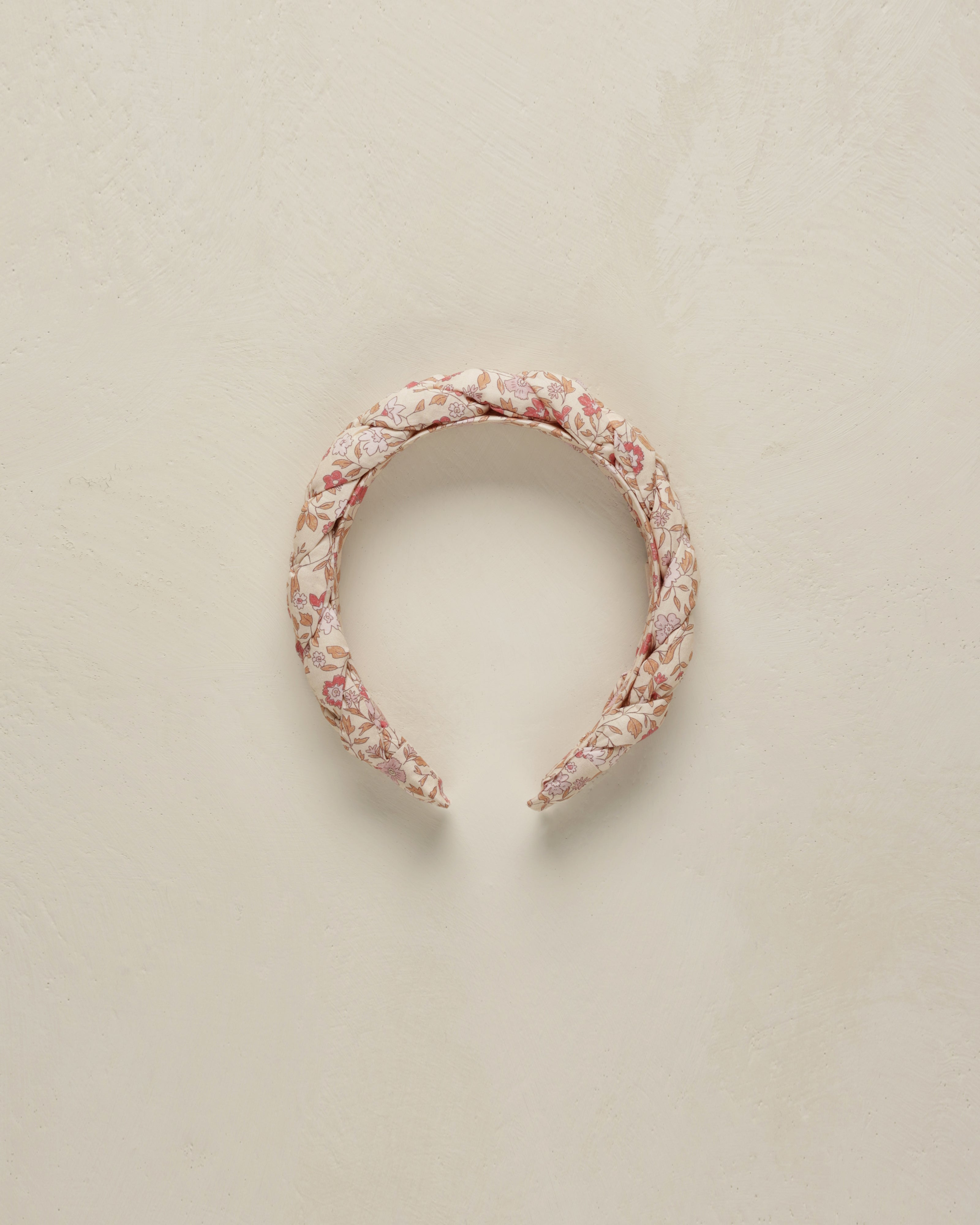 Braided Headband || Blush Garden