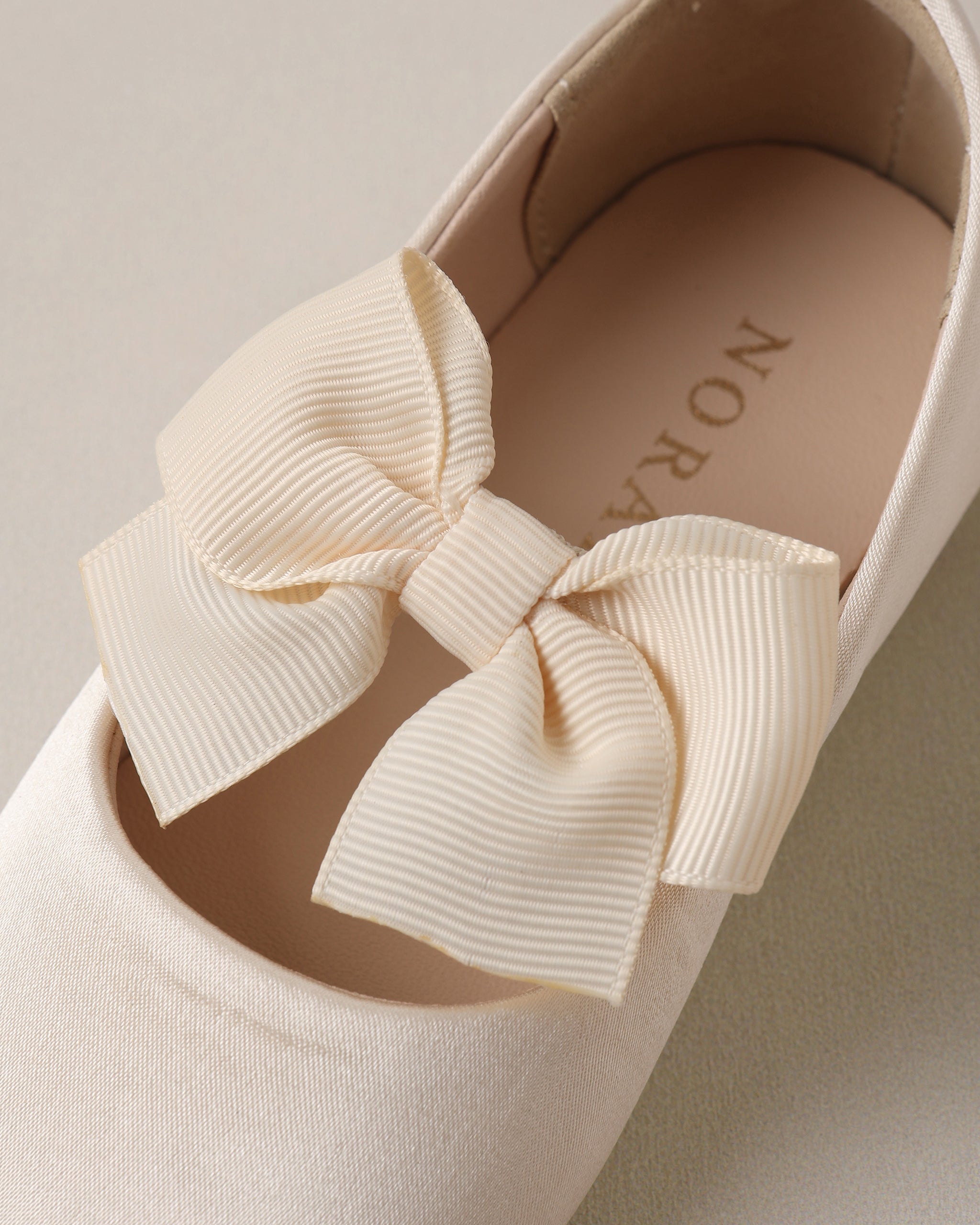 Bow Ballet Flats Pearl