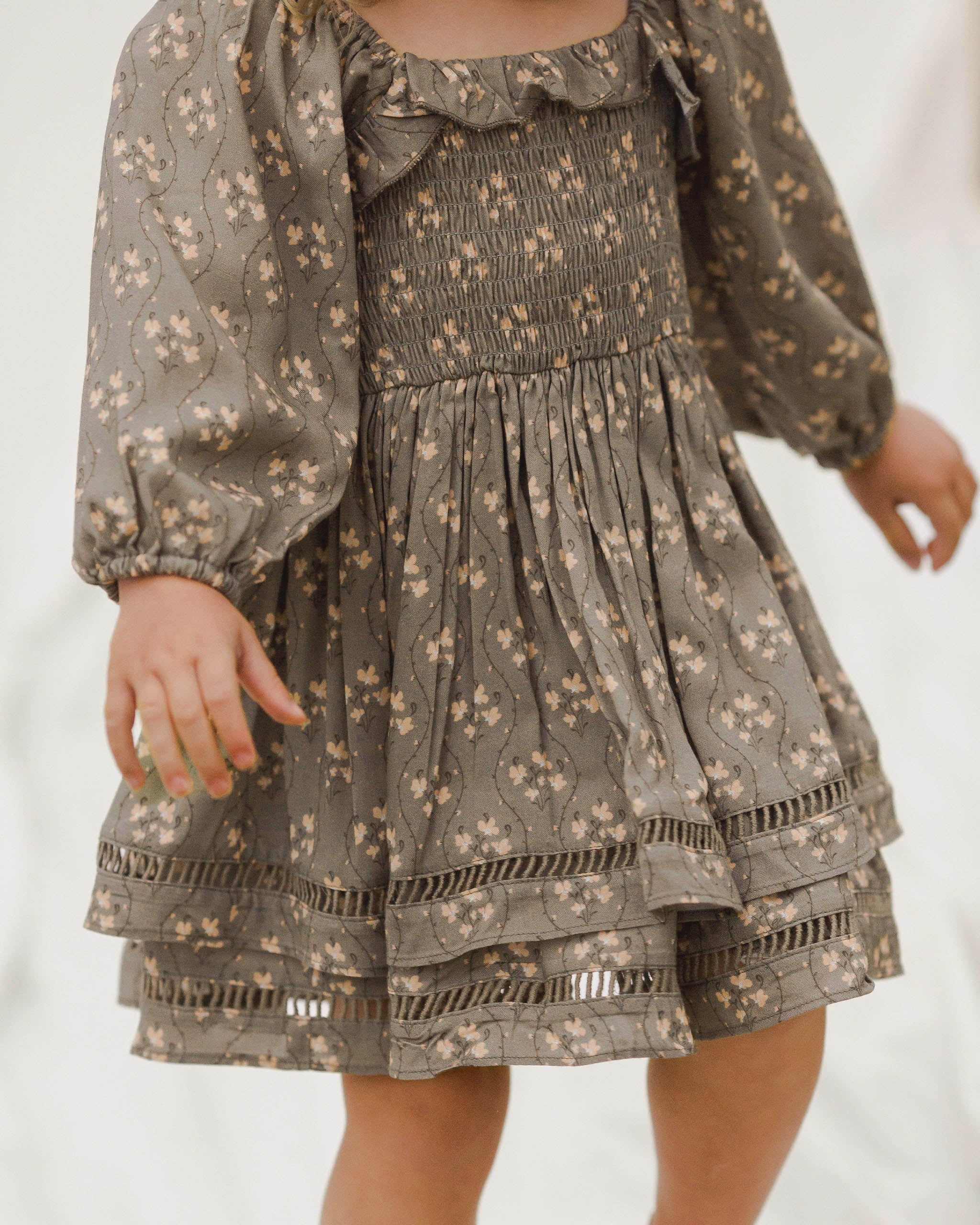 Robe Élodie || Pin Floral