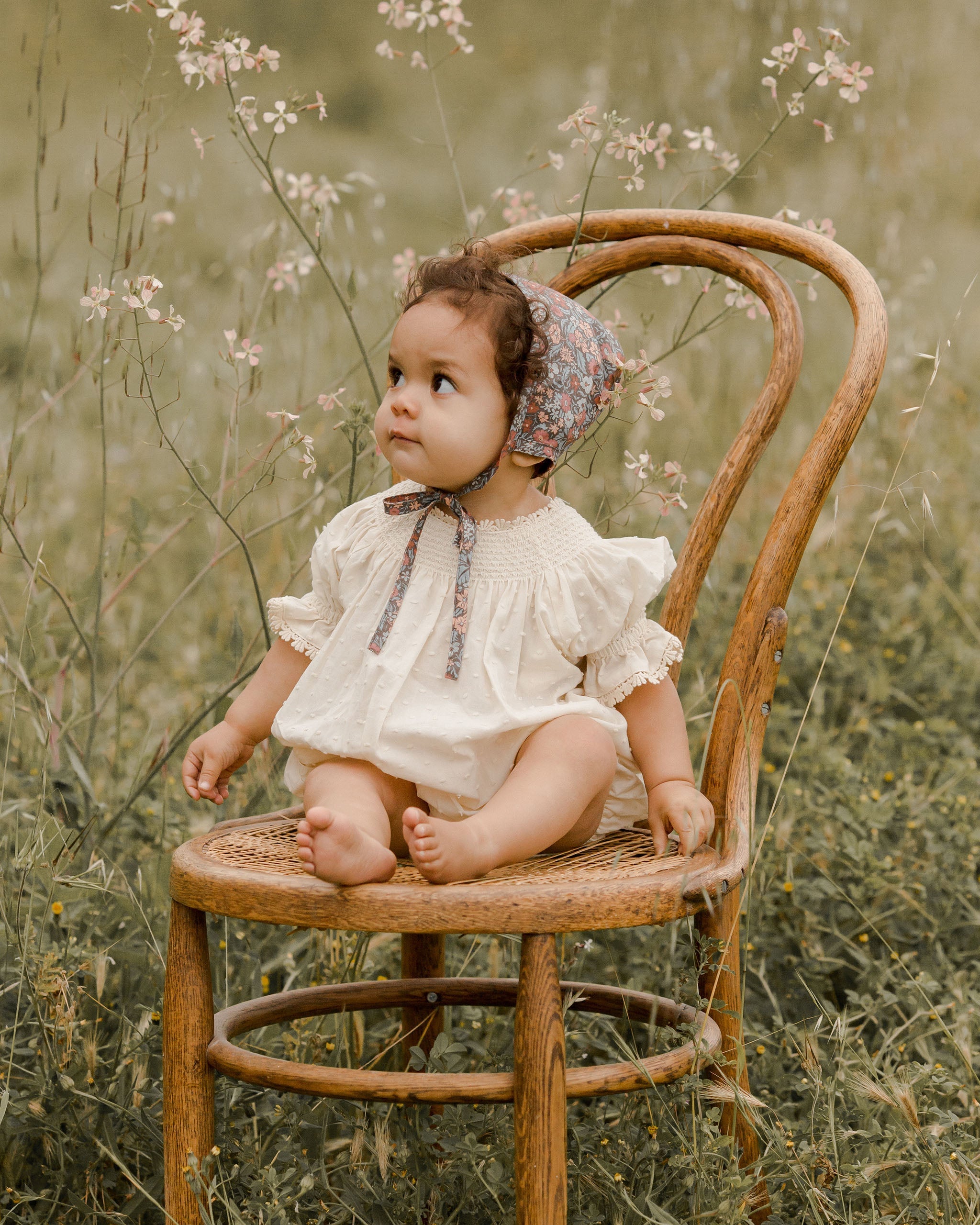 Bonnet bébé || Jardin de baies