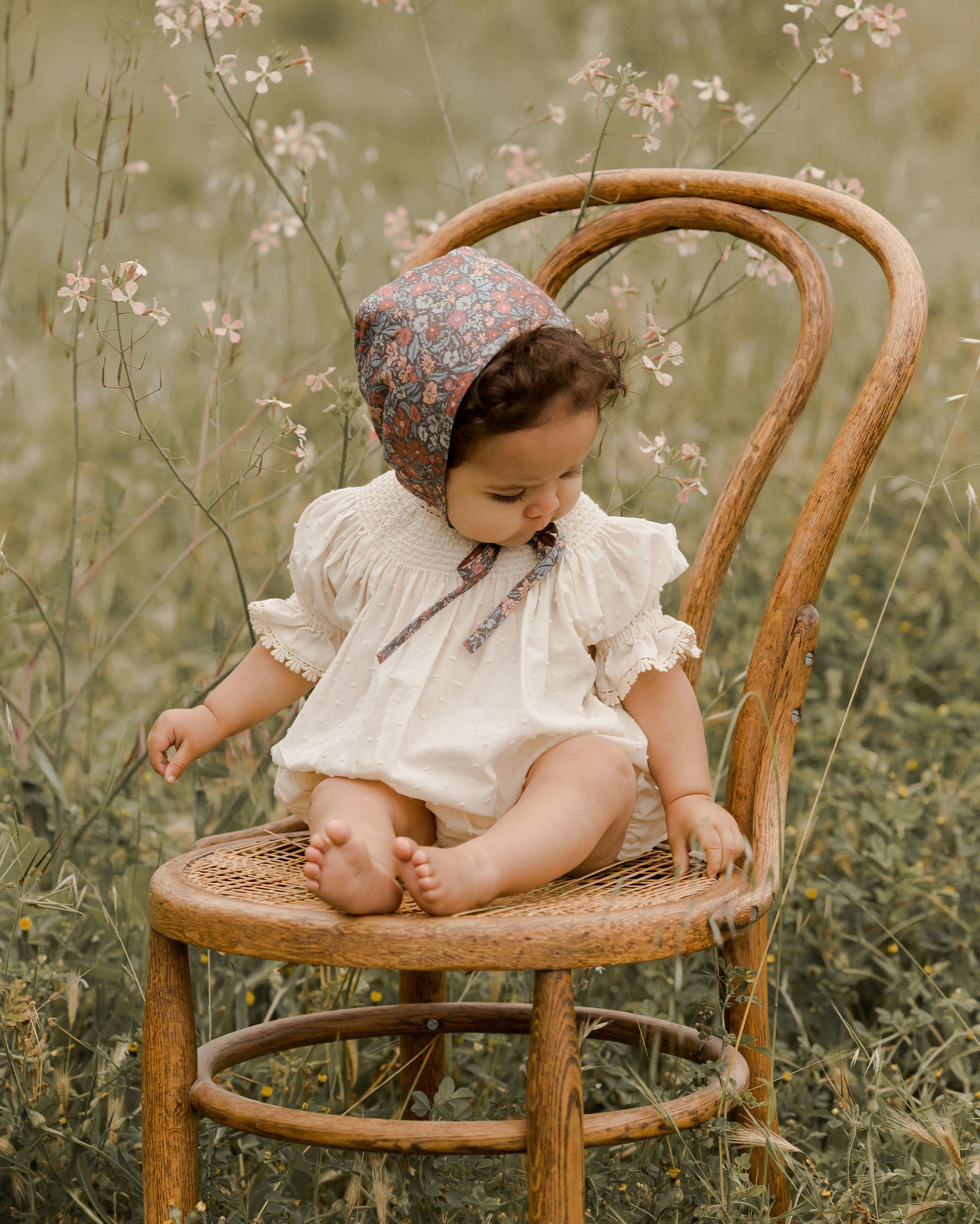 Bonnet bébé || Jardin de baies