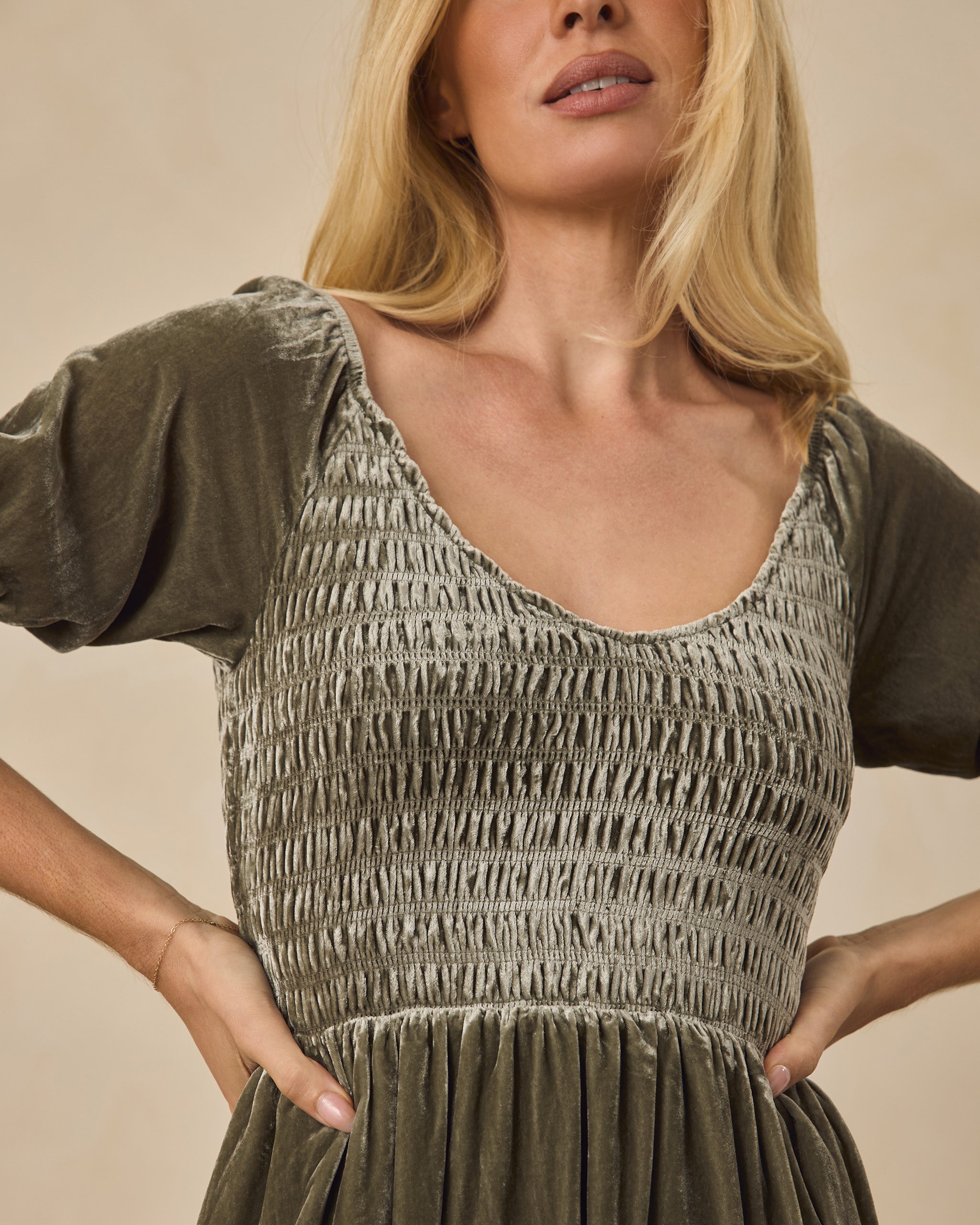 Adele Dress | Pine