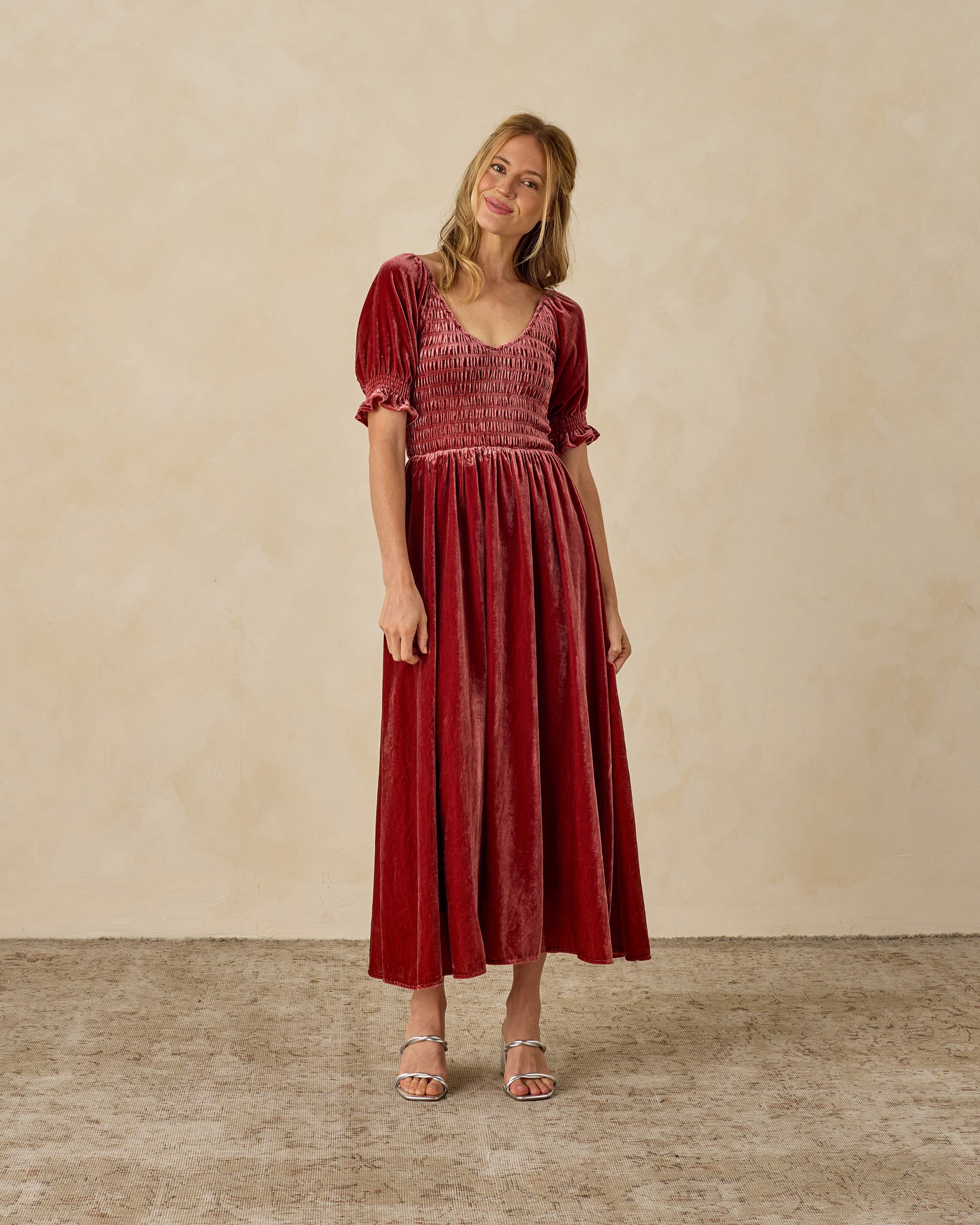 Adele Dress | Ruby