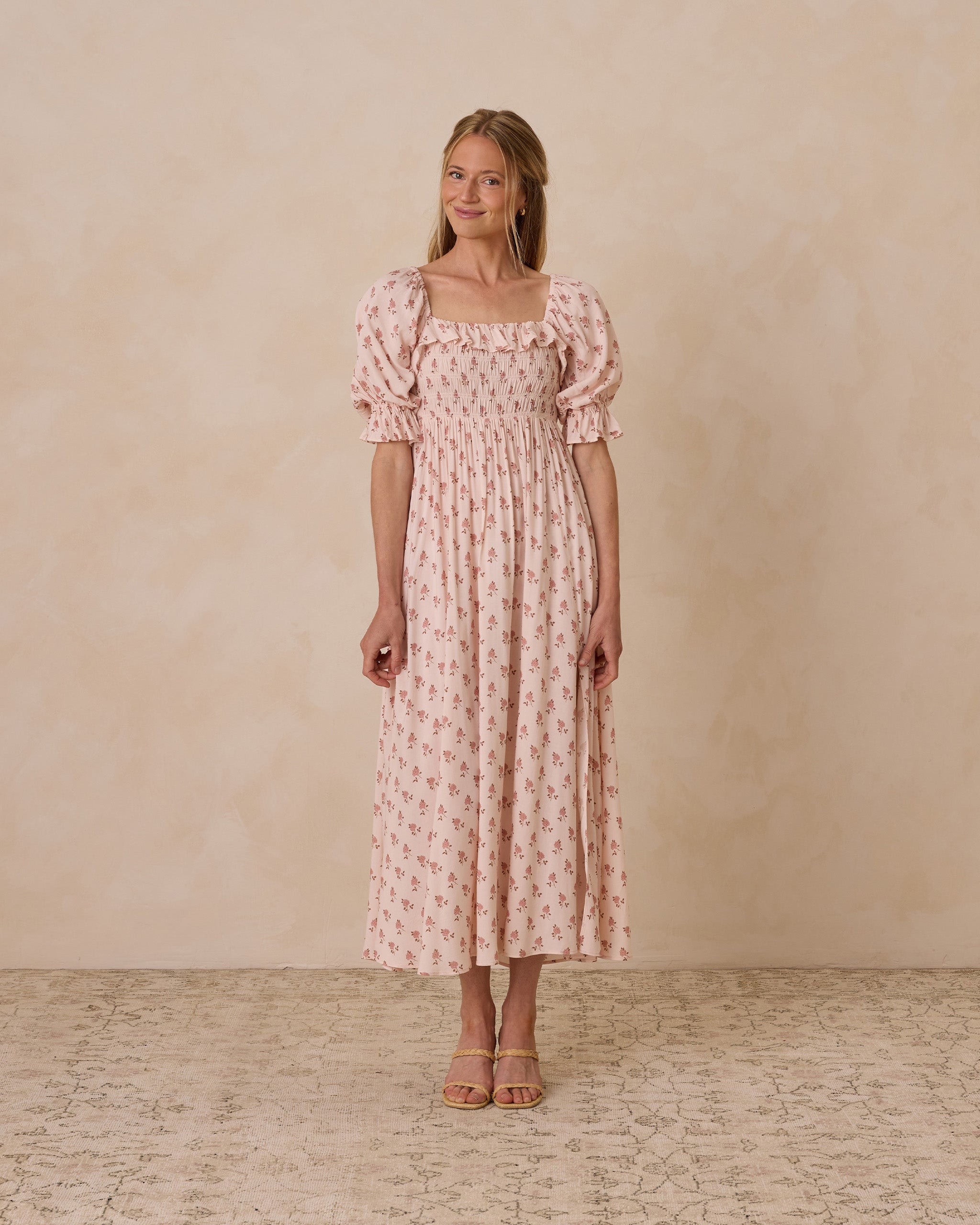 Birdie Dress || French Rose