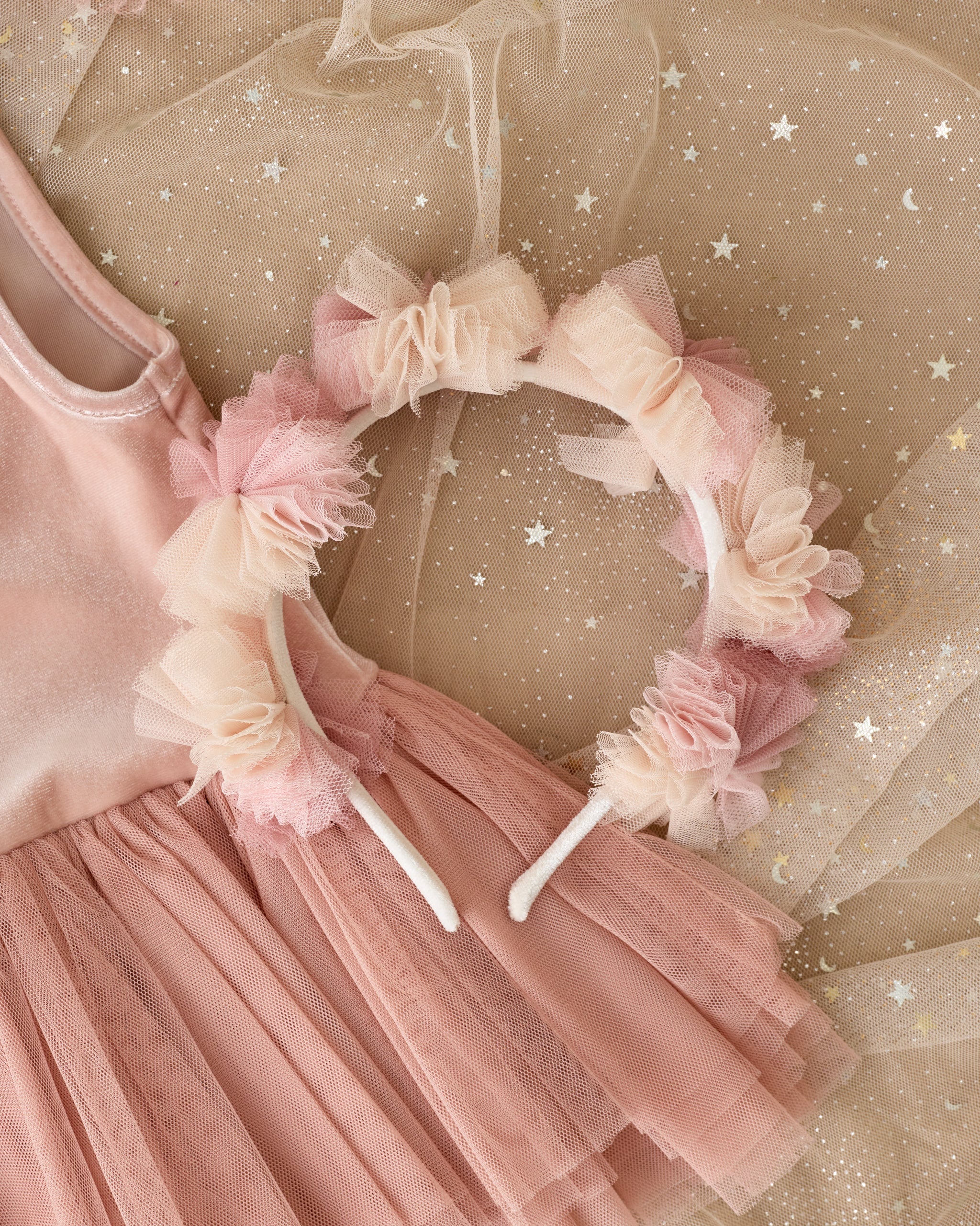 Pom Pom Crown + Wand | Pink Ombre - Rylee + Cru | Kids Clothes | Trendy Baby Clothes | Modern Infant Outfits |