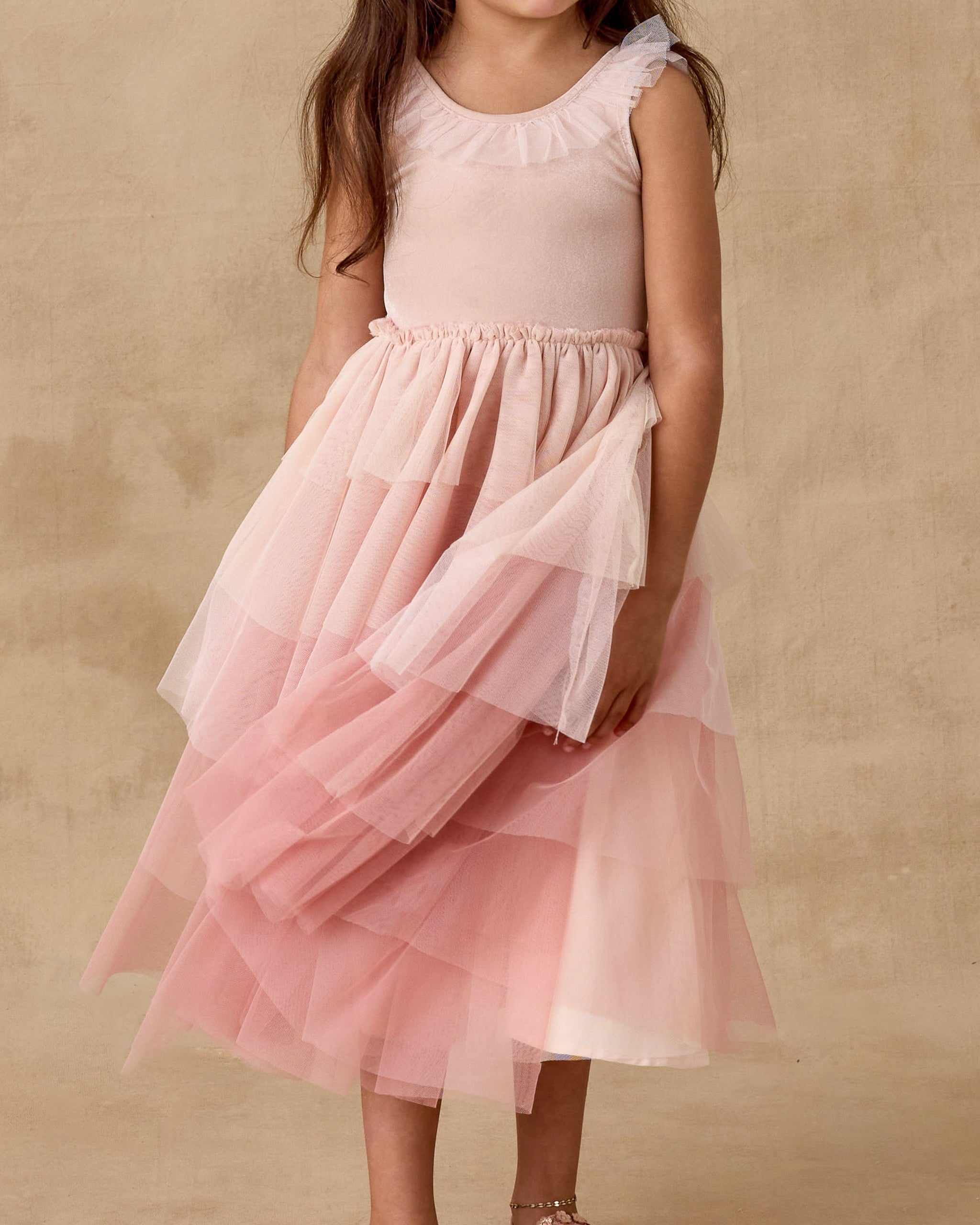 Pixie Dress | Pink Ombre - Rylee + Cru | Kids Clothes | Trendy Baby Clothes | Modern Infant Outfits |