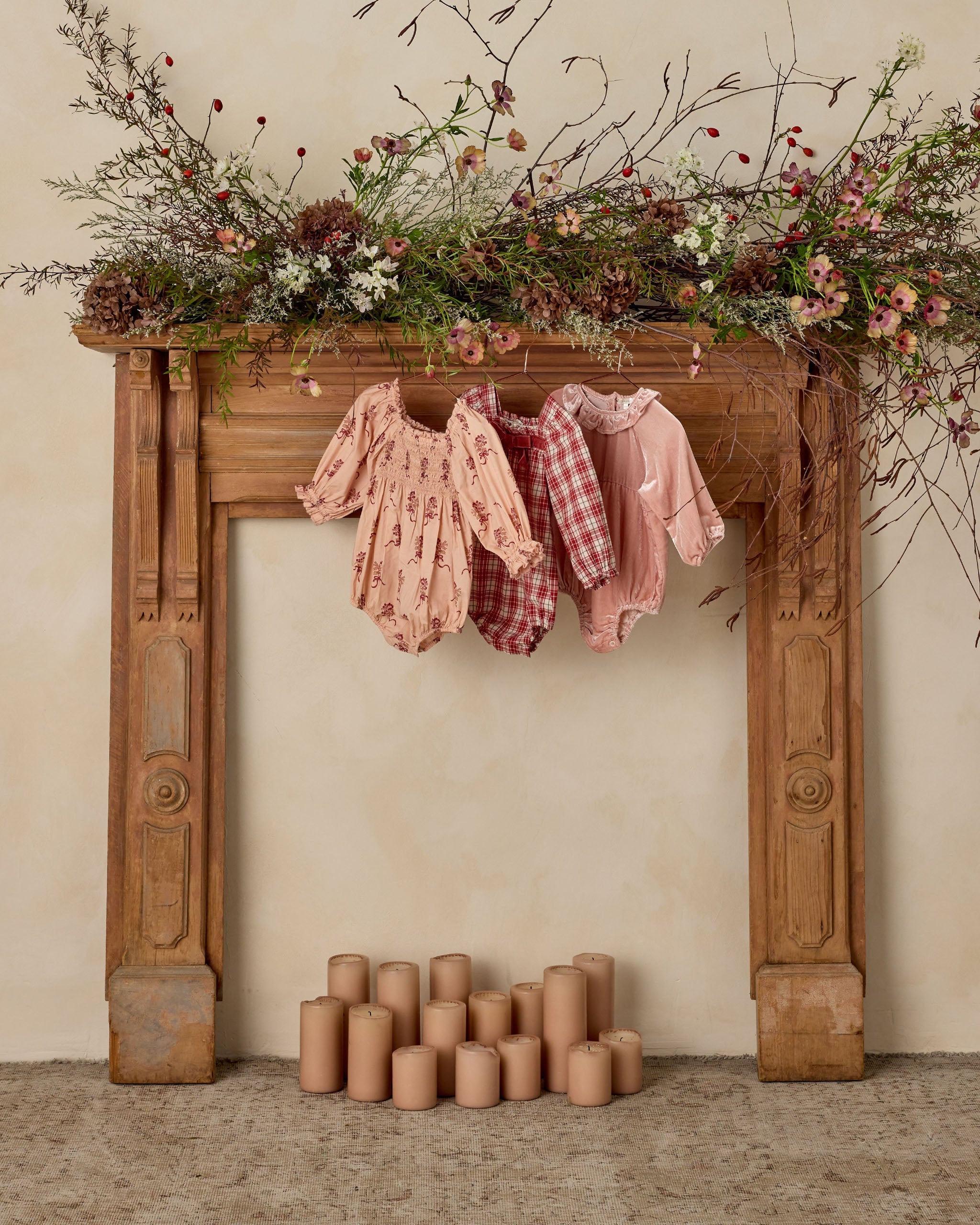 Adeline Romper | Rose
