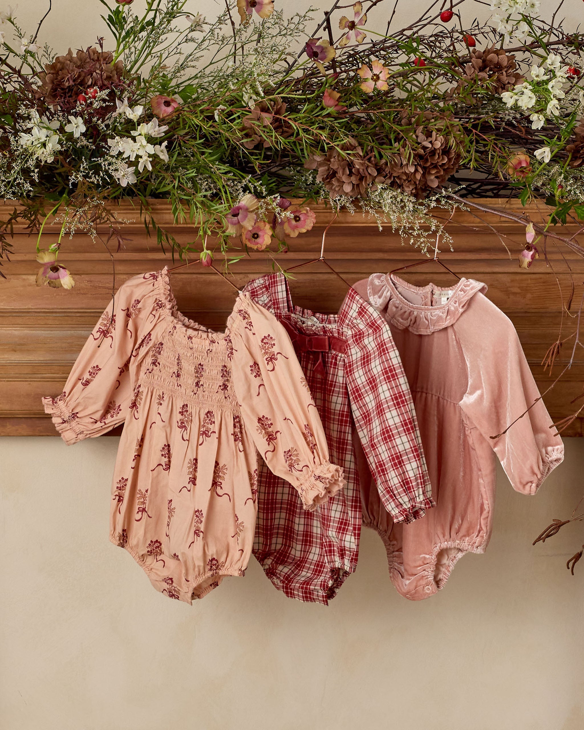 Autumn Romper | Vintage Ruby