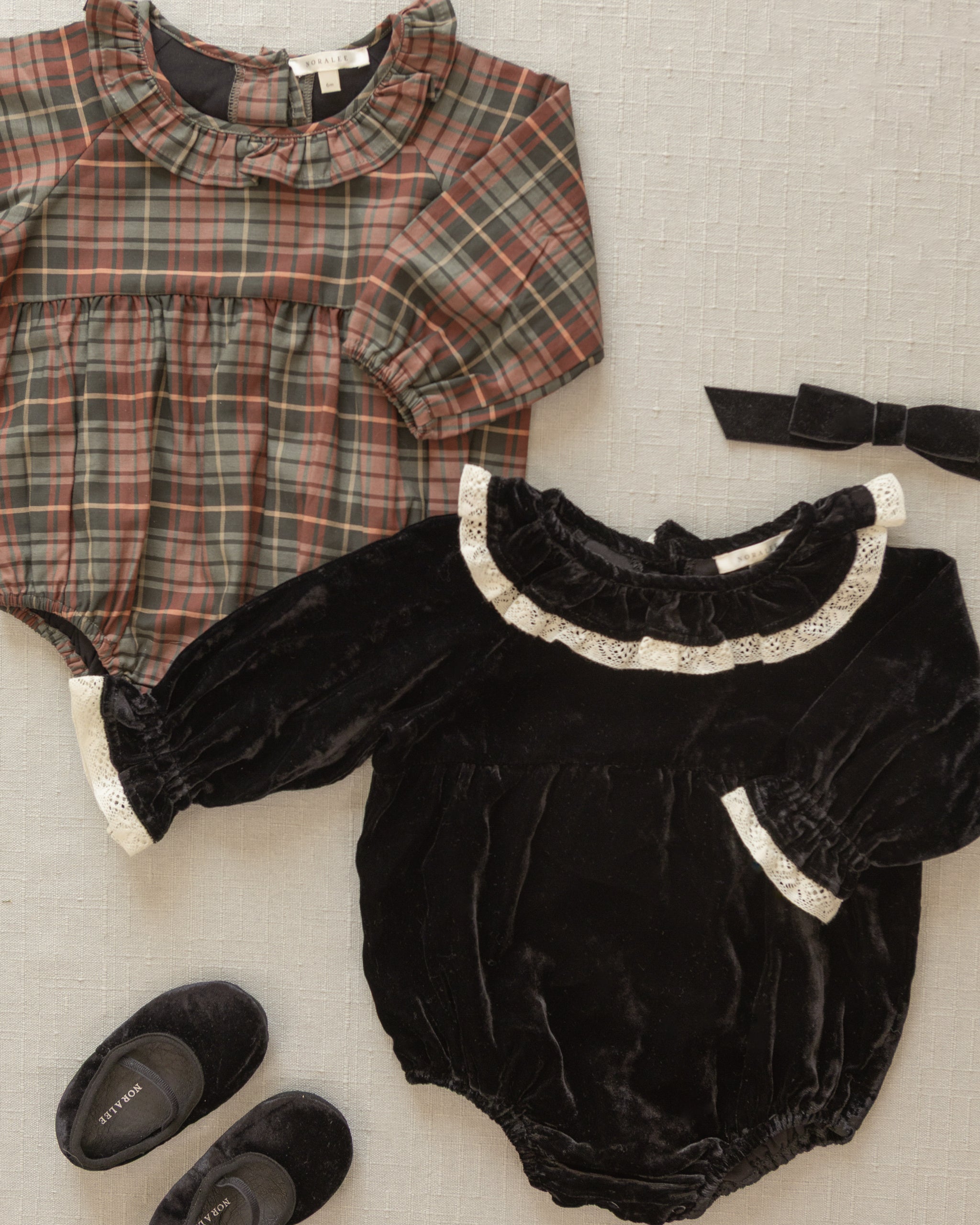Adeline Romper | Black