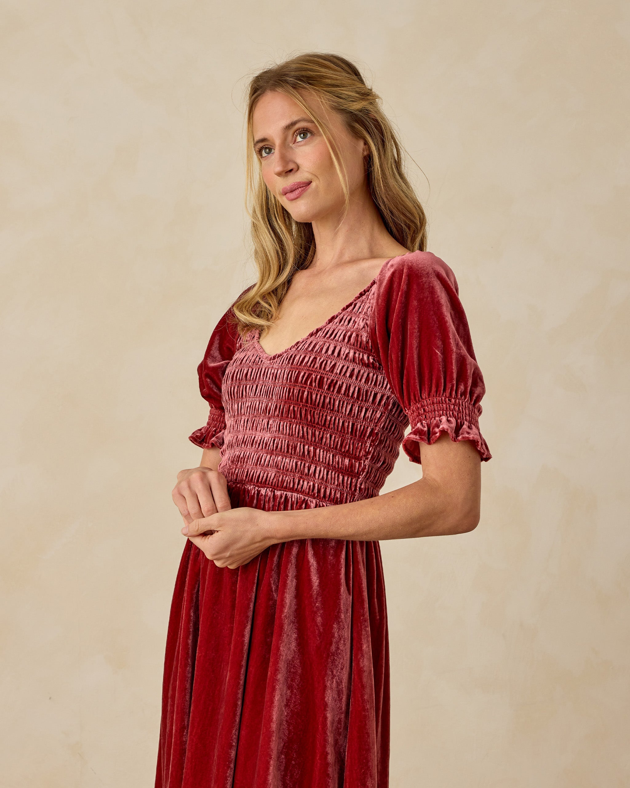 Adele Dress | Ruby