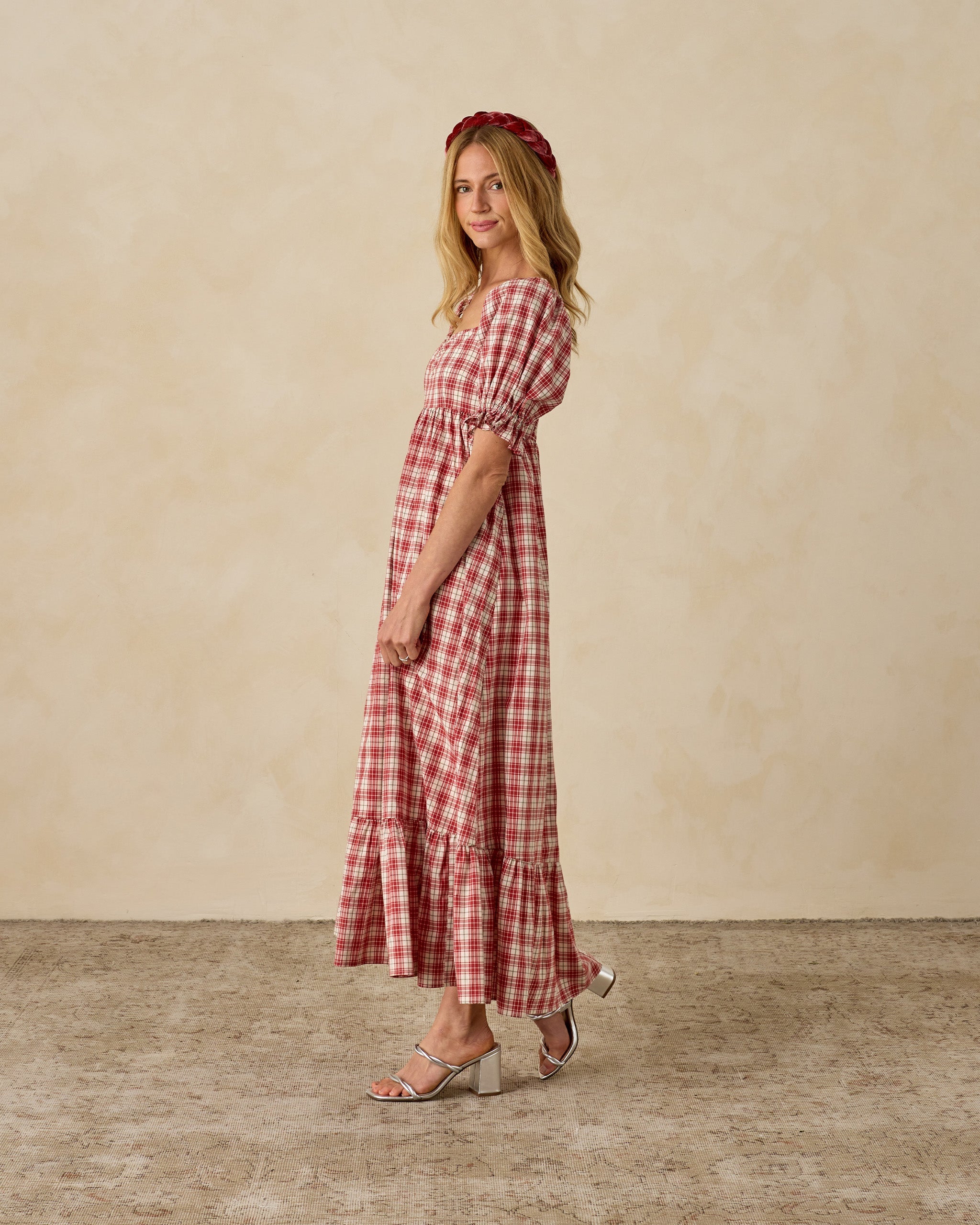 Chloe Dress | Holiday Tartan