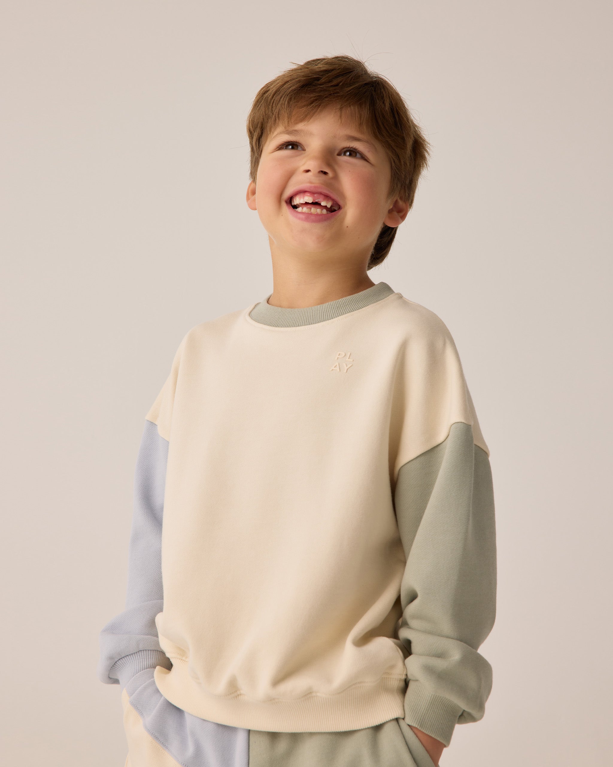 Relaxed Sweatshirt || Natural*