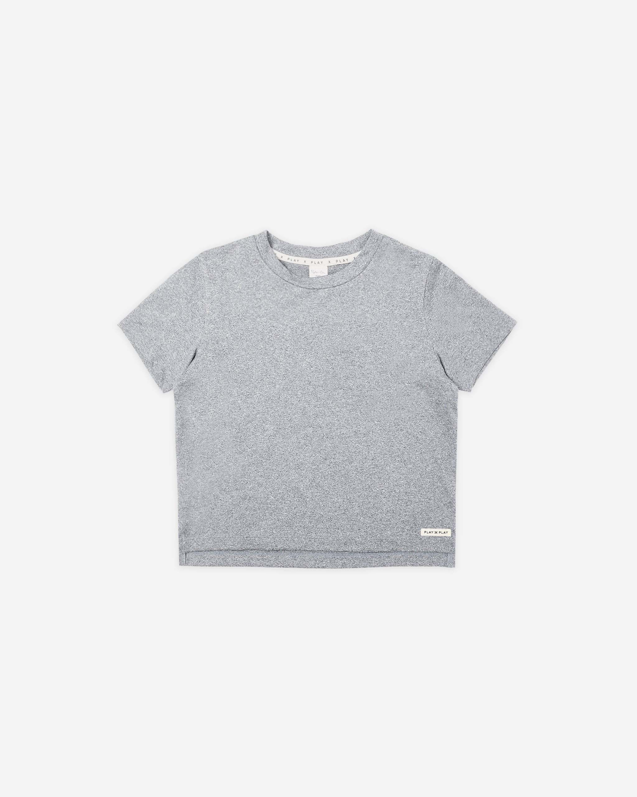 Cove Essential Tee || Heathered Dusty Blue – Rylee + Cru Canada