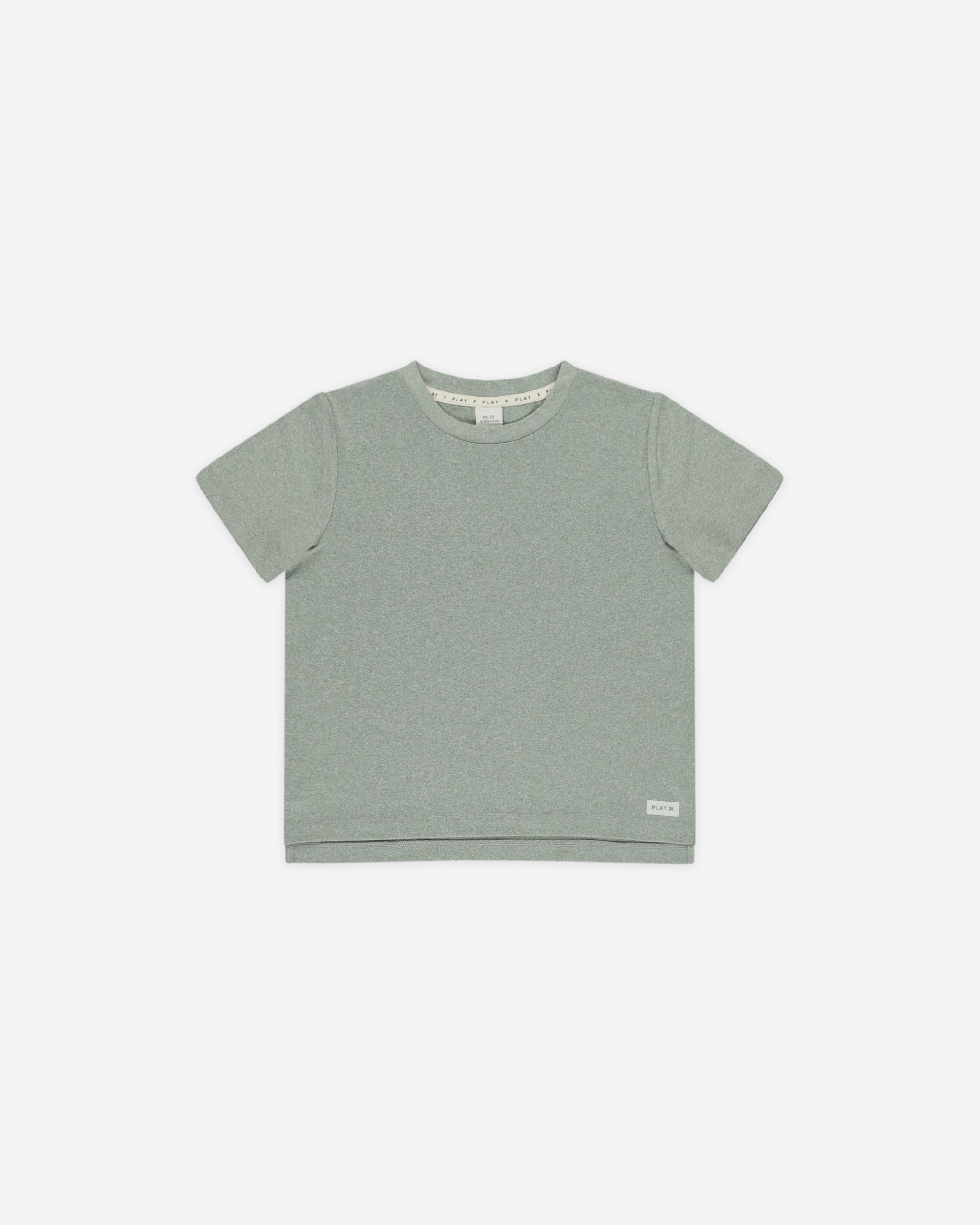 Cove Essential Tee || Heathered Eucalyptus