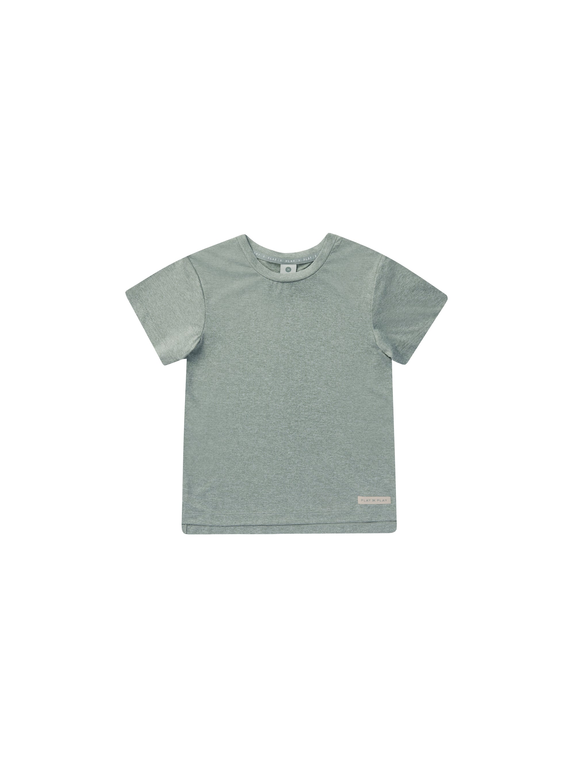 Rylee and Cru Cove Essential Tee - Heathered Aqua Rylee and Cru Cove Essential Tee - Heathered Aqua