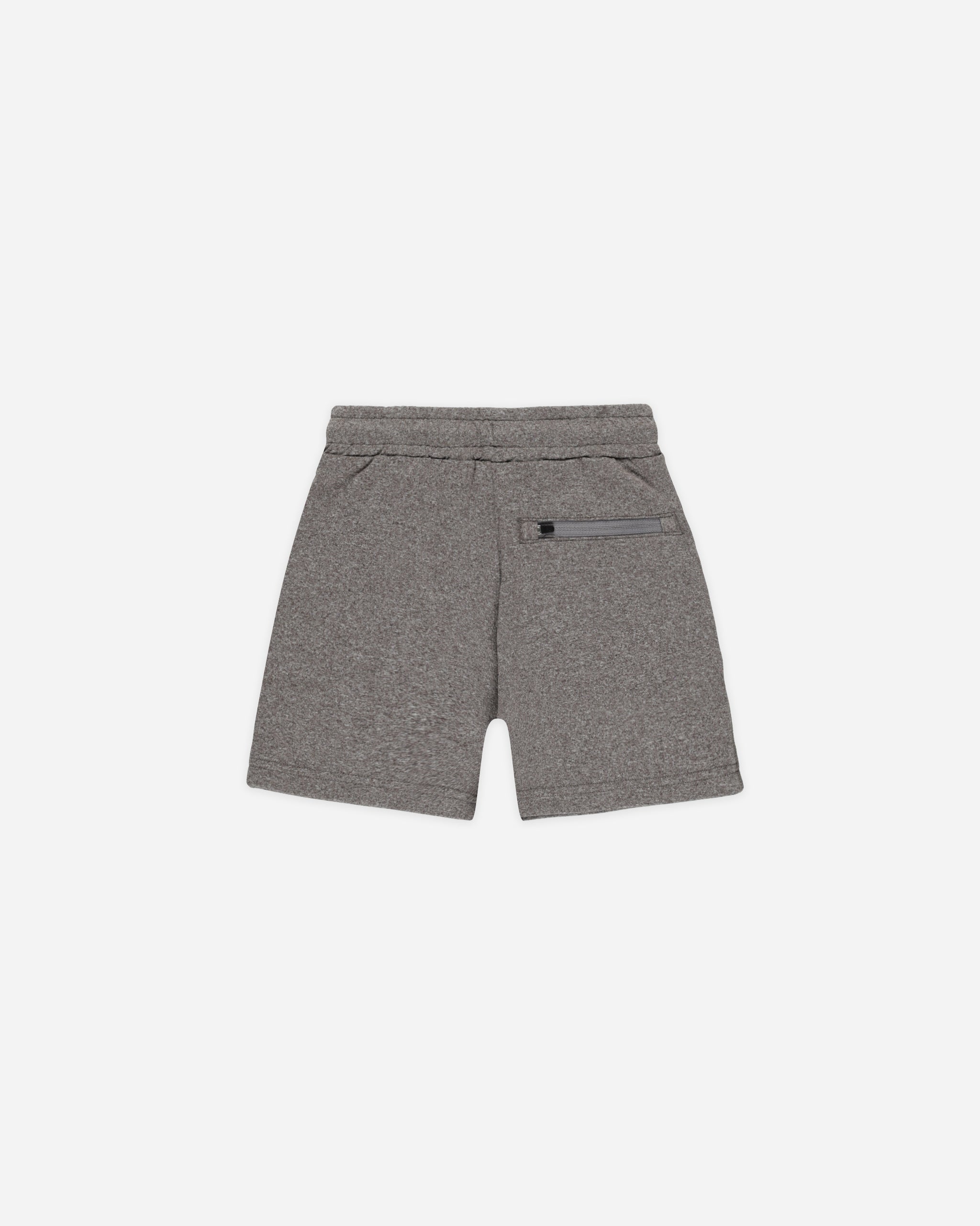 Oceanside Tech Short || Heathered Grey