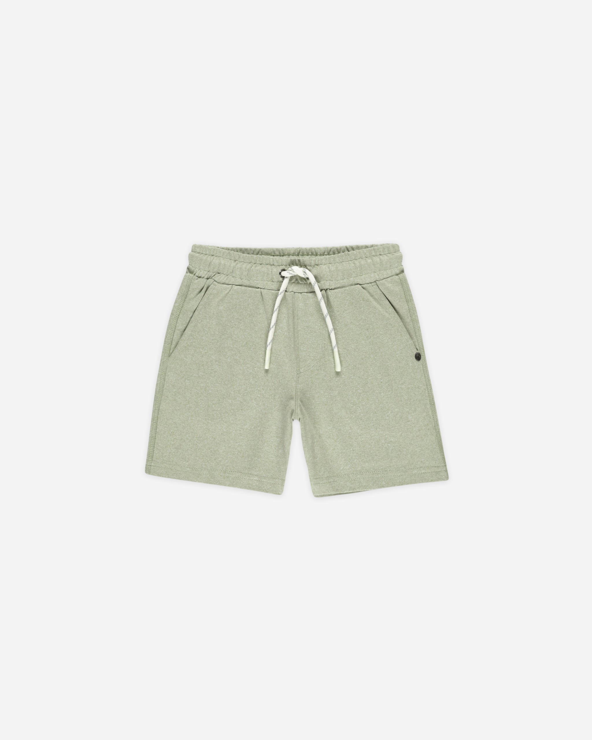 Oceanside Tech Short || Heathered Sage