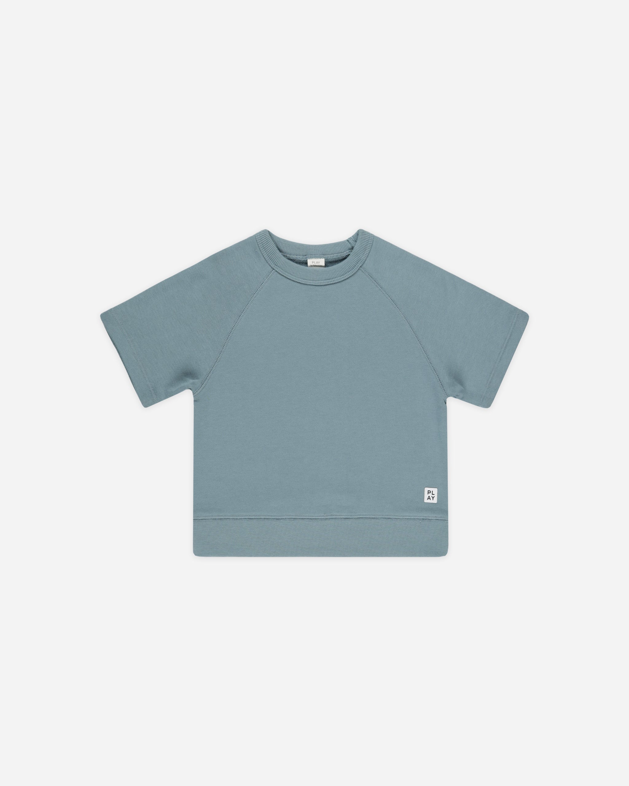 Short Sleeve Sweatshirt || Ocean