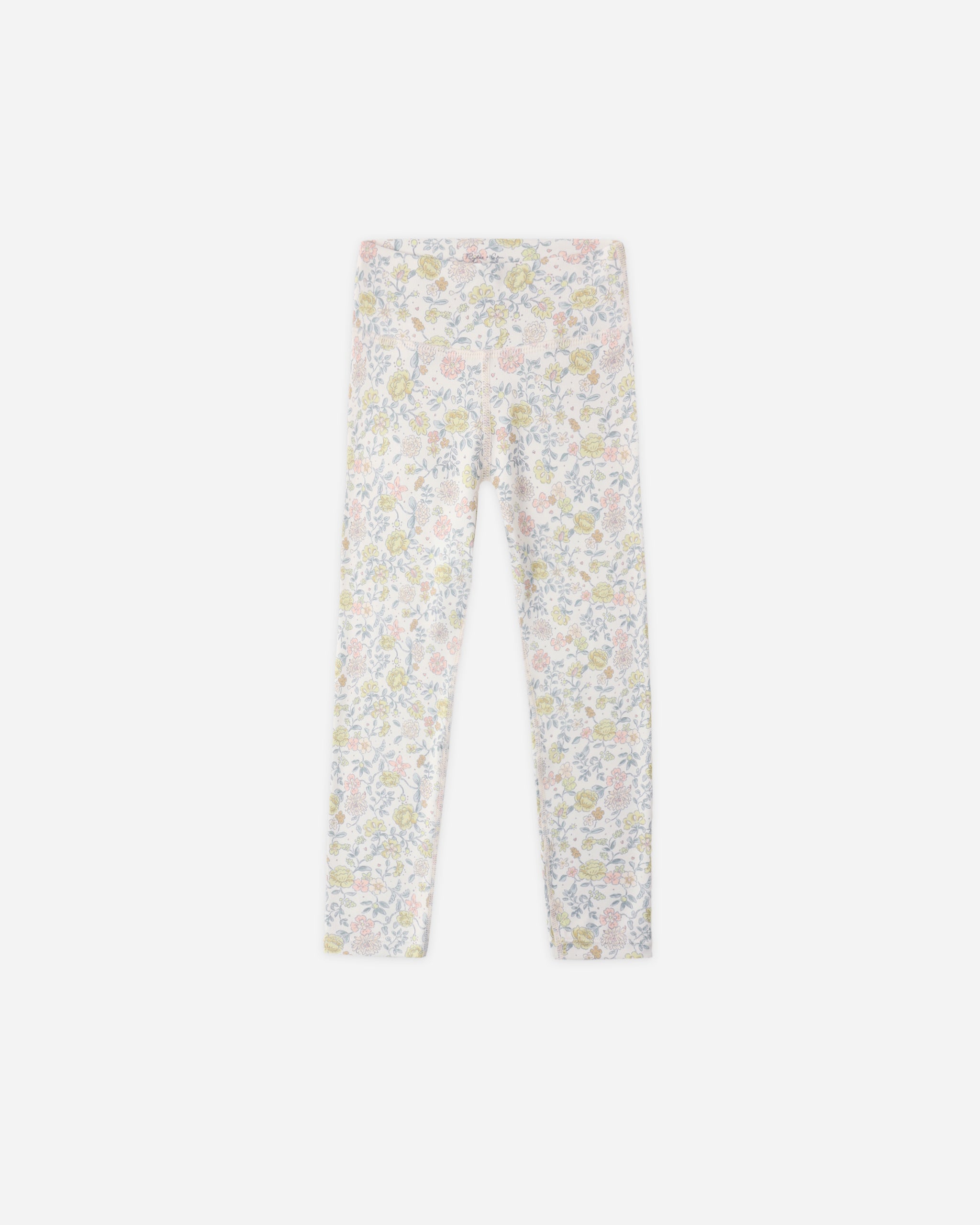 Basic Legging Citron Bloom - Rylee + Cru | Kids Clothes | Trendy Baby Clothes | Modern Infant Outfits |