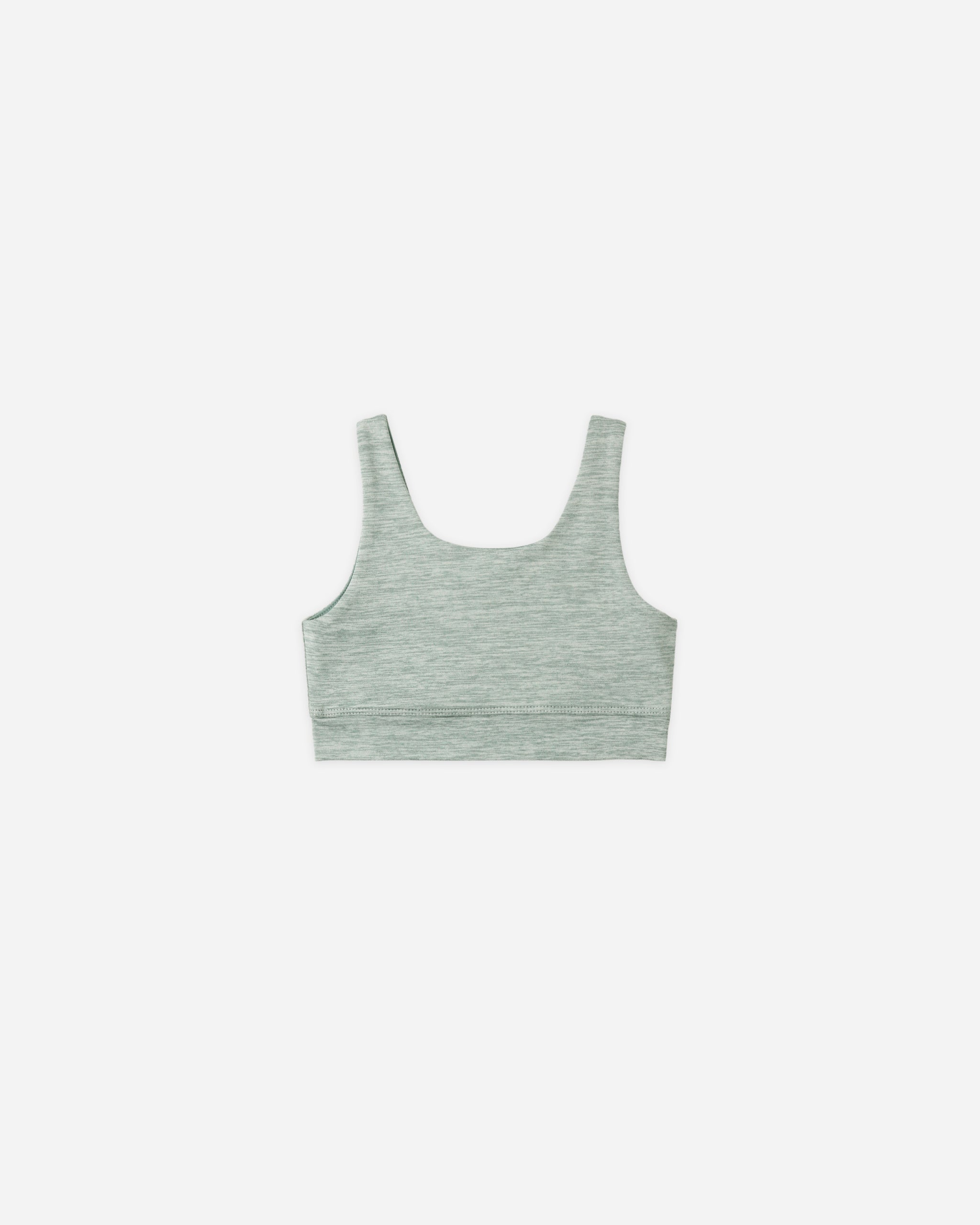 Swift Sports Bra Heathered Sea Green - Rylee + Cru | Kids Clothes | Trendy Baby Clothes | Modern Infant Outfits |