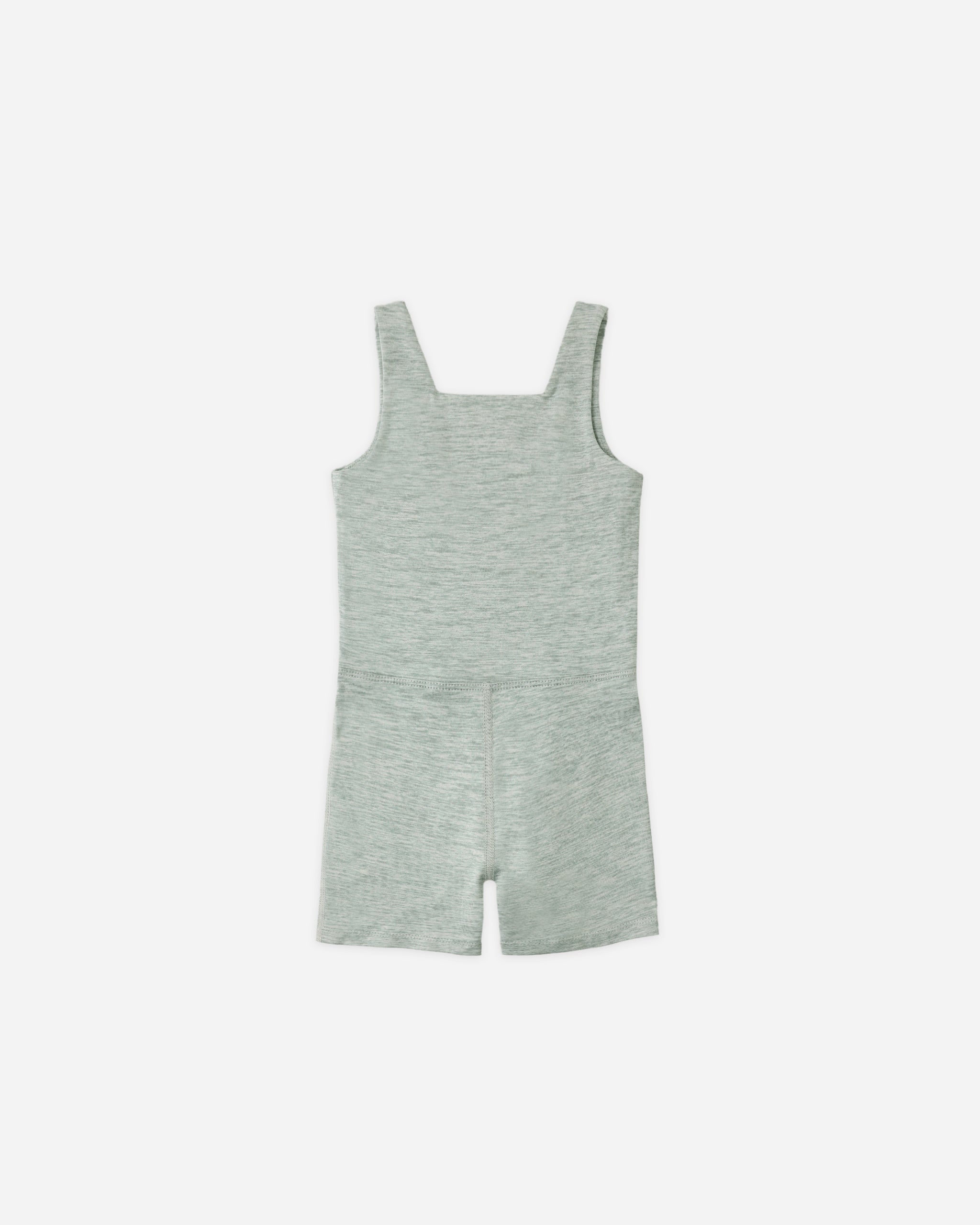 Malibu Bodysuit Heathered Sea Green - Rylee + Cru | Kids Clothes | Trendy Baby Clothes | Modern Infant Outfits |