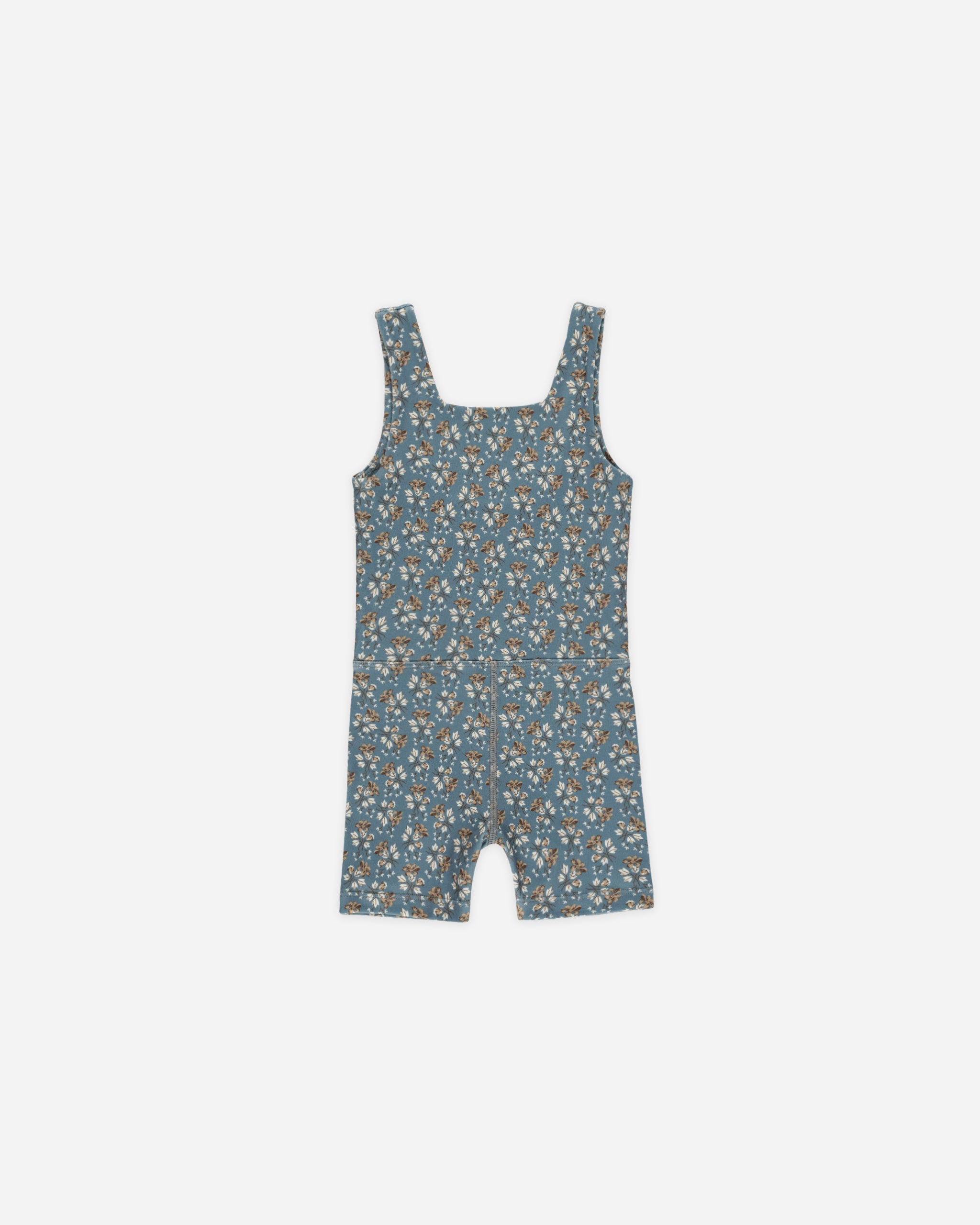 Malibu Bodysuit || Blue Floral