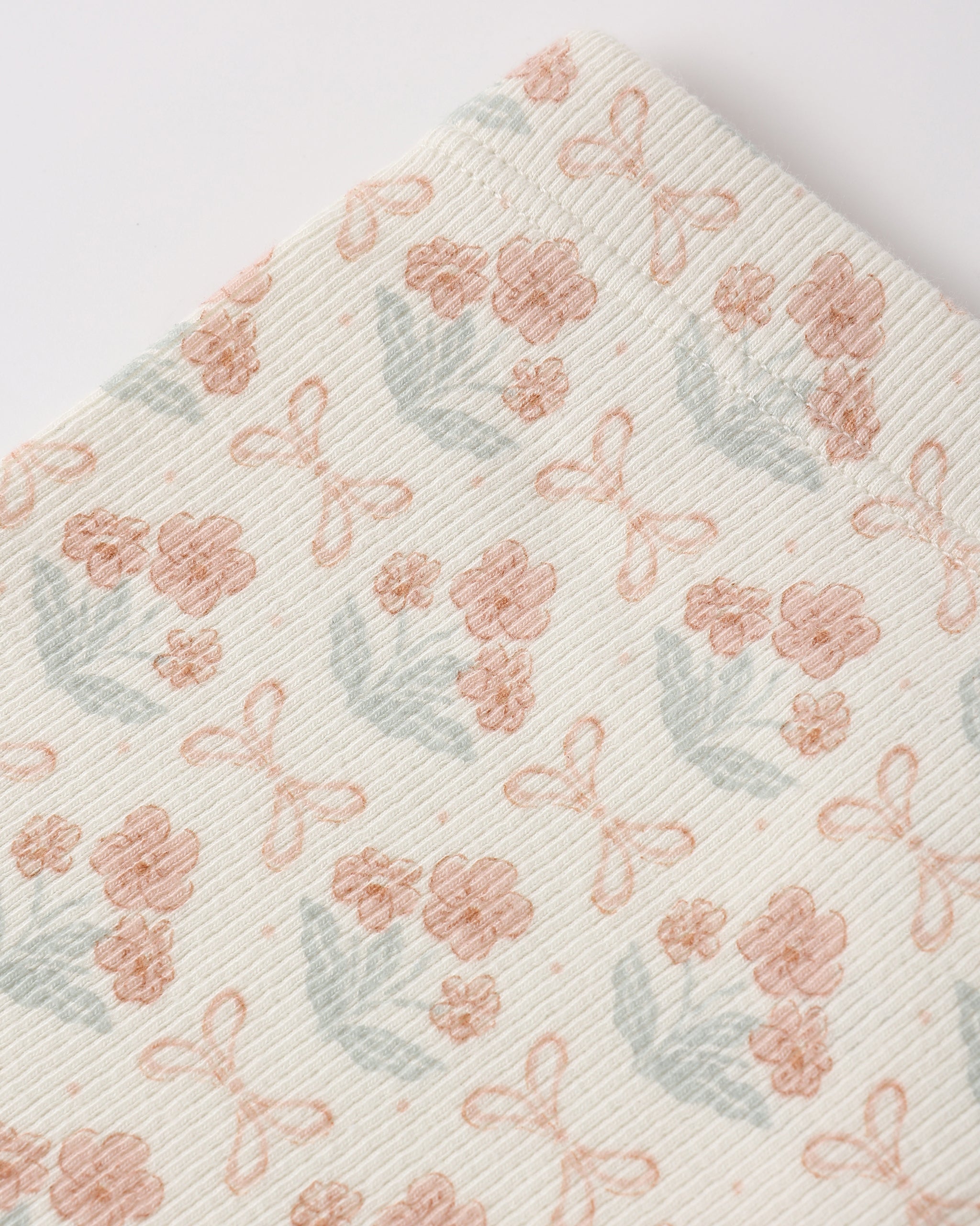 Ribbed Legging Set Blossom, Heathered Seafoam