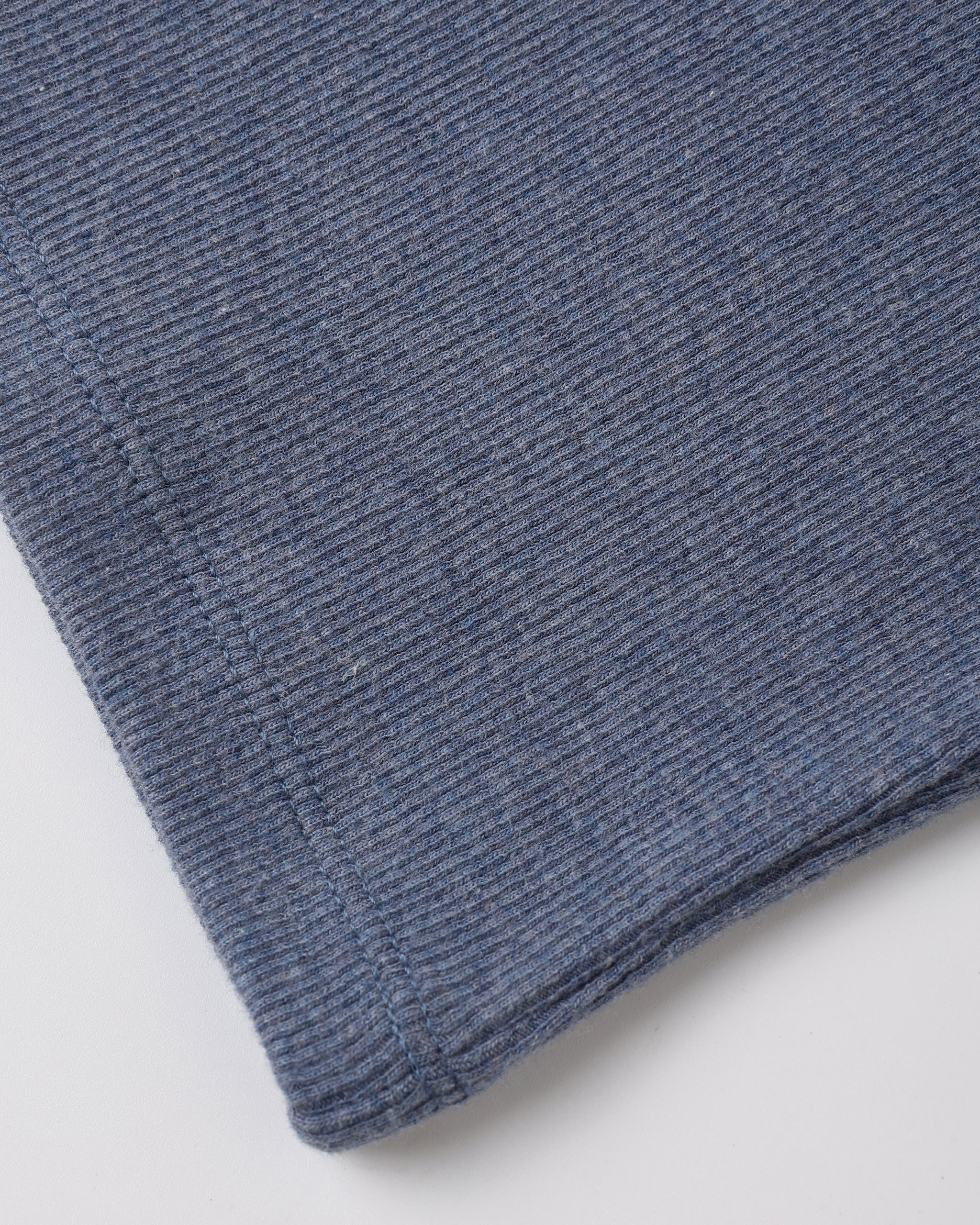 Ensemble débardeur côtelé naturel, bleu marine chiné