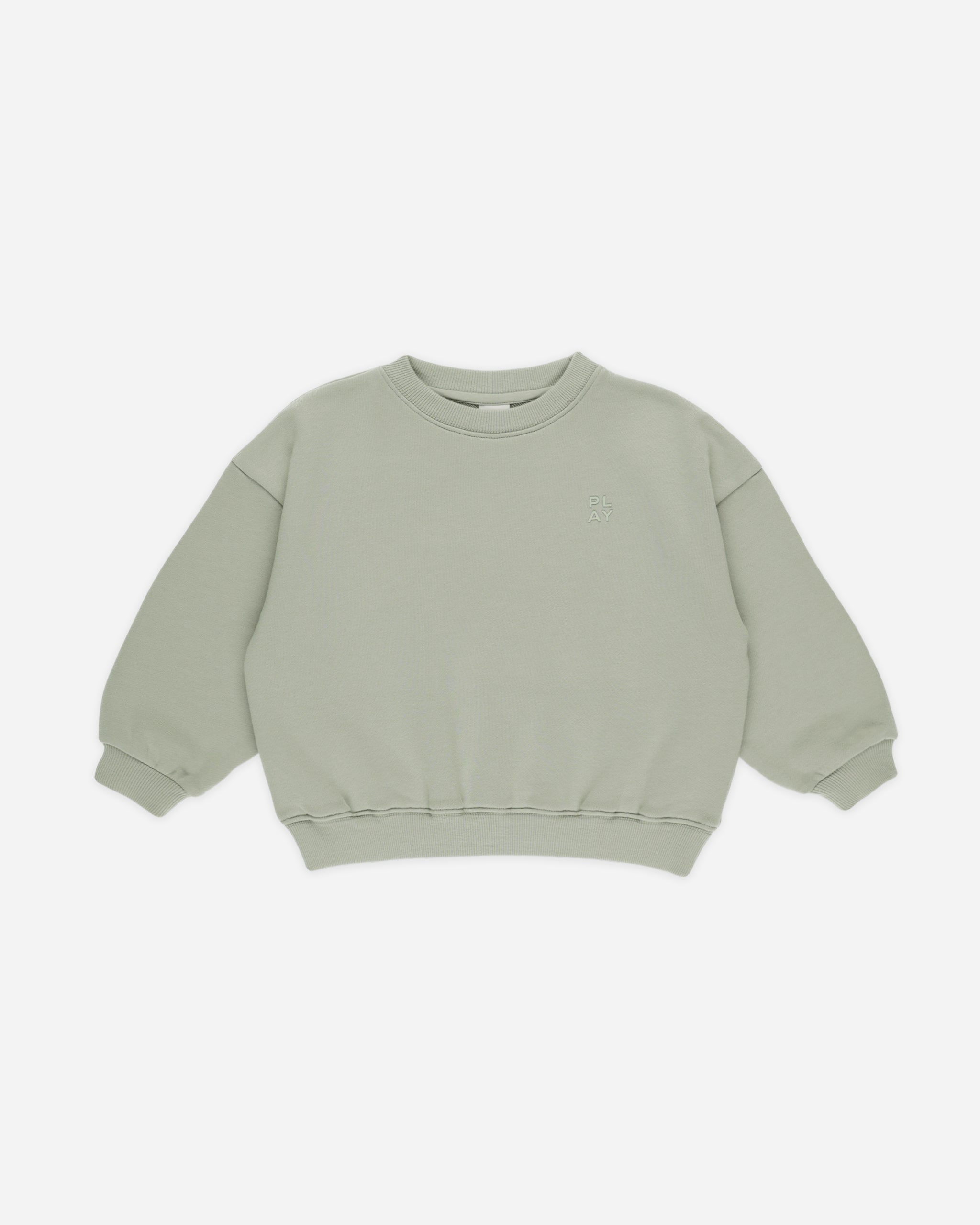 Relaxed Sweatshirt || Sage