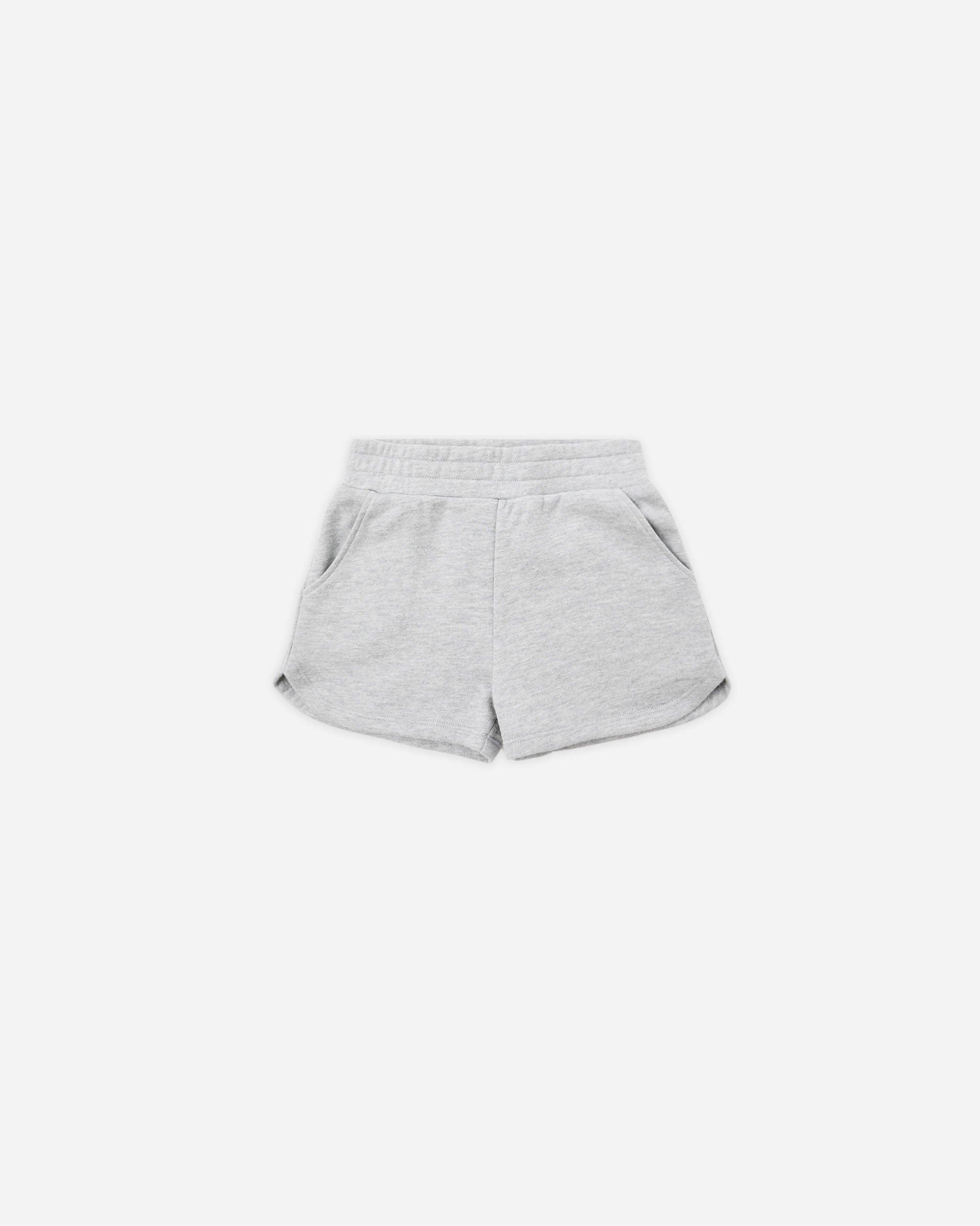 Soren Sweat Short || Heathered Ash