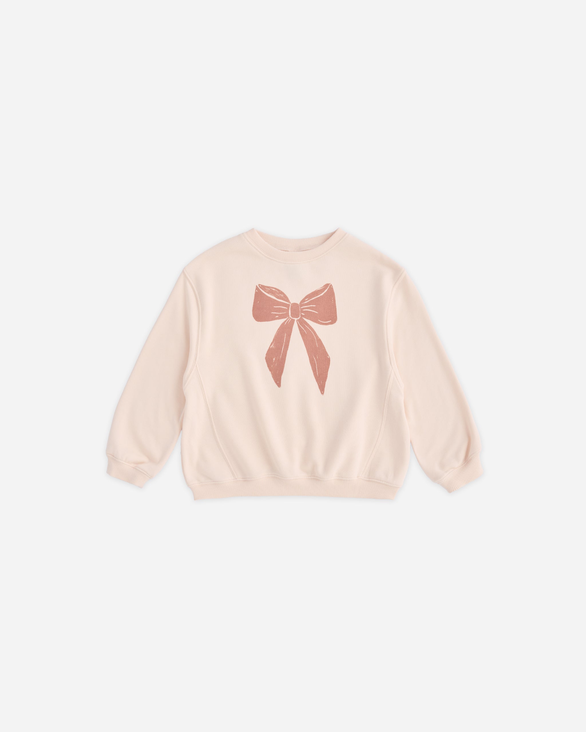 Racer Sweatshirt Bow - Rylee + Cru | Kids Clothes | Trendy Baby Clothes | Modern Infant Outfits |