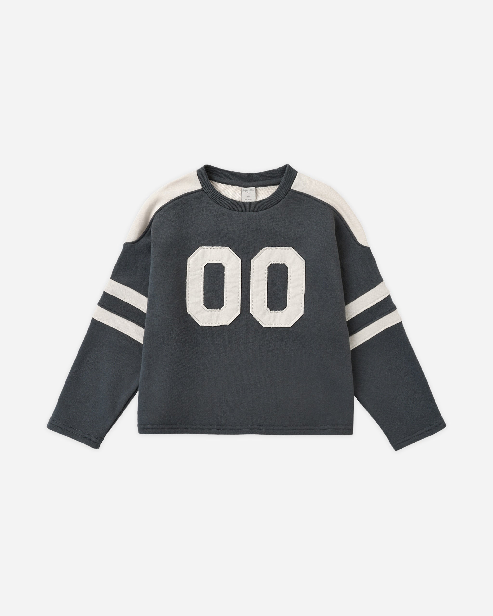 Hockey Sweatshirt Midnight - Rylee + Cru | Kids Clothes | Trendy Baby Clothes | Modern Infant Outfits |