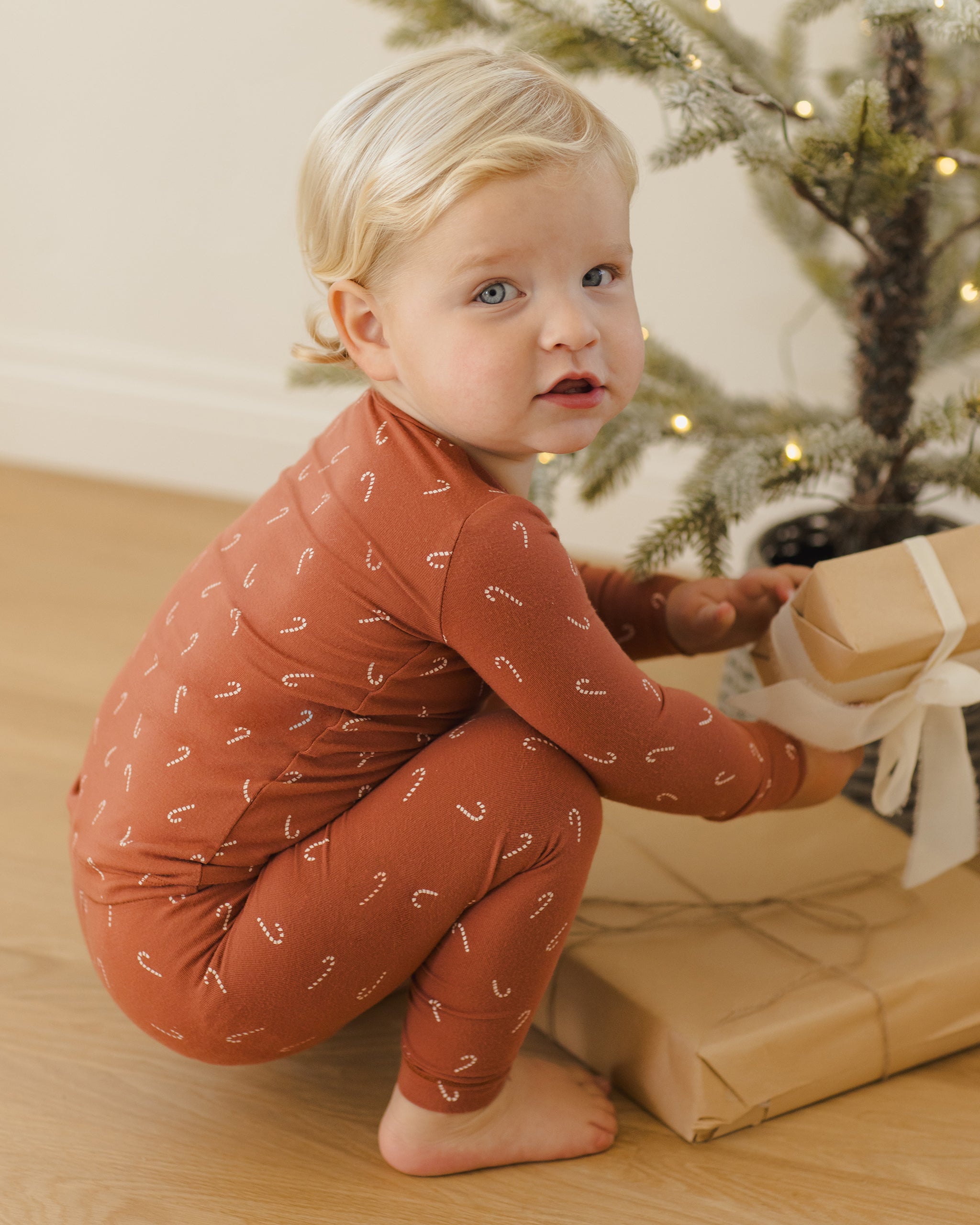 Bamboo Pajama Set || Candy Canes