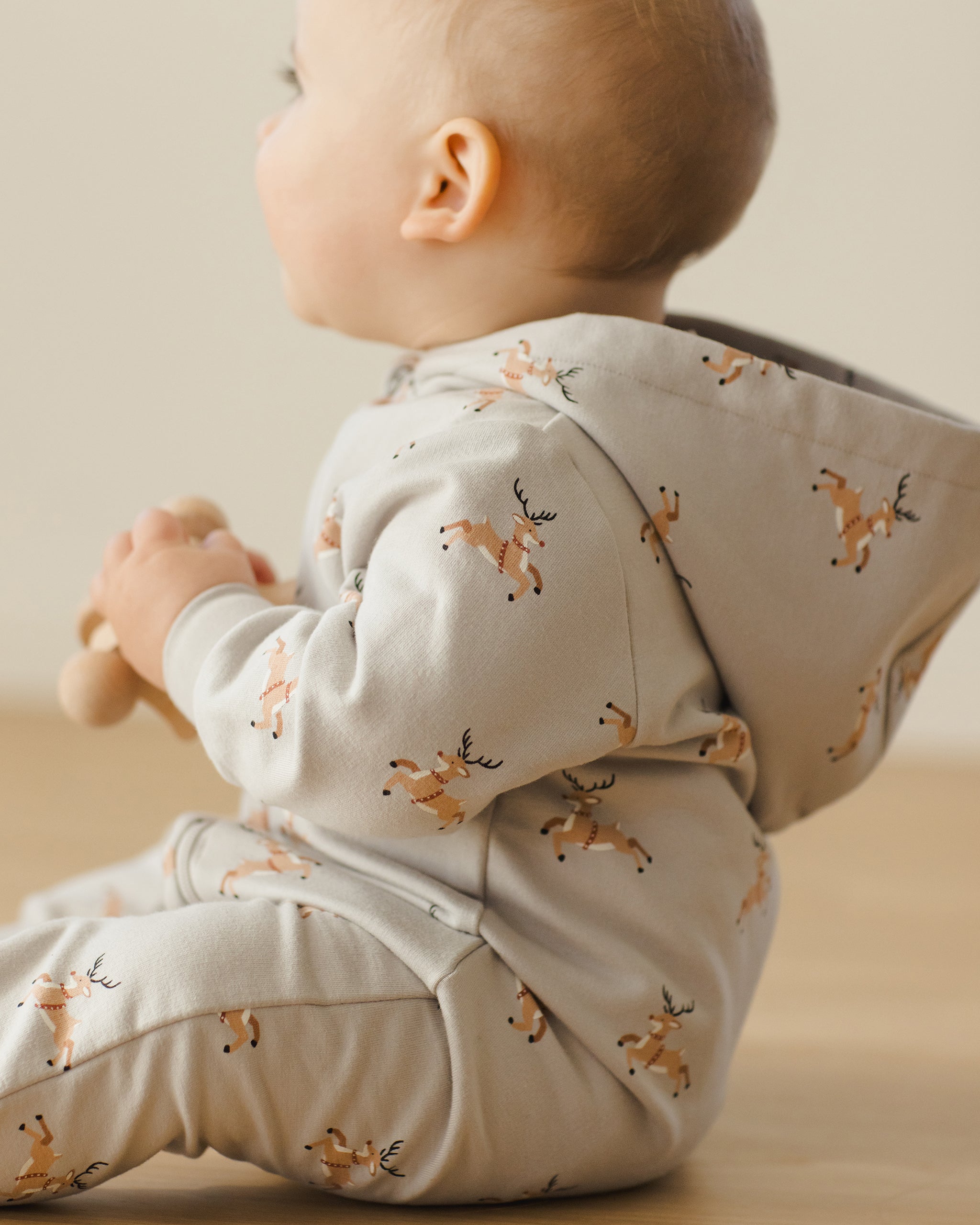 Hooded Jumpsuit || Reindeer