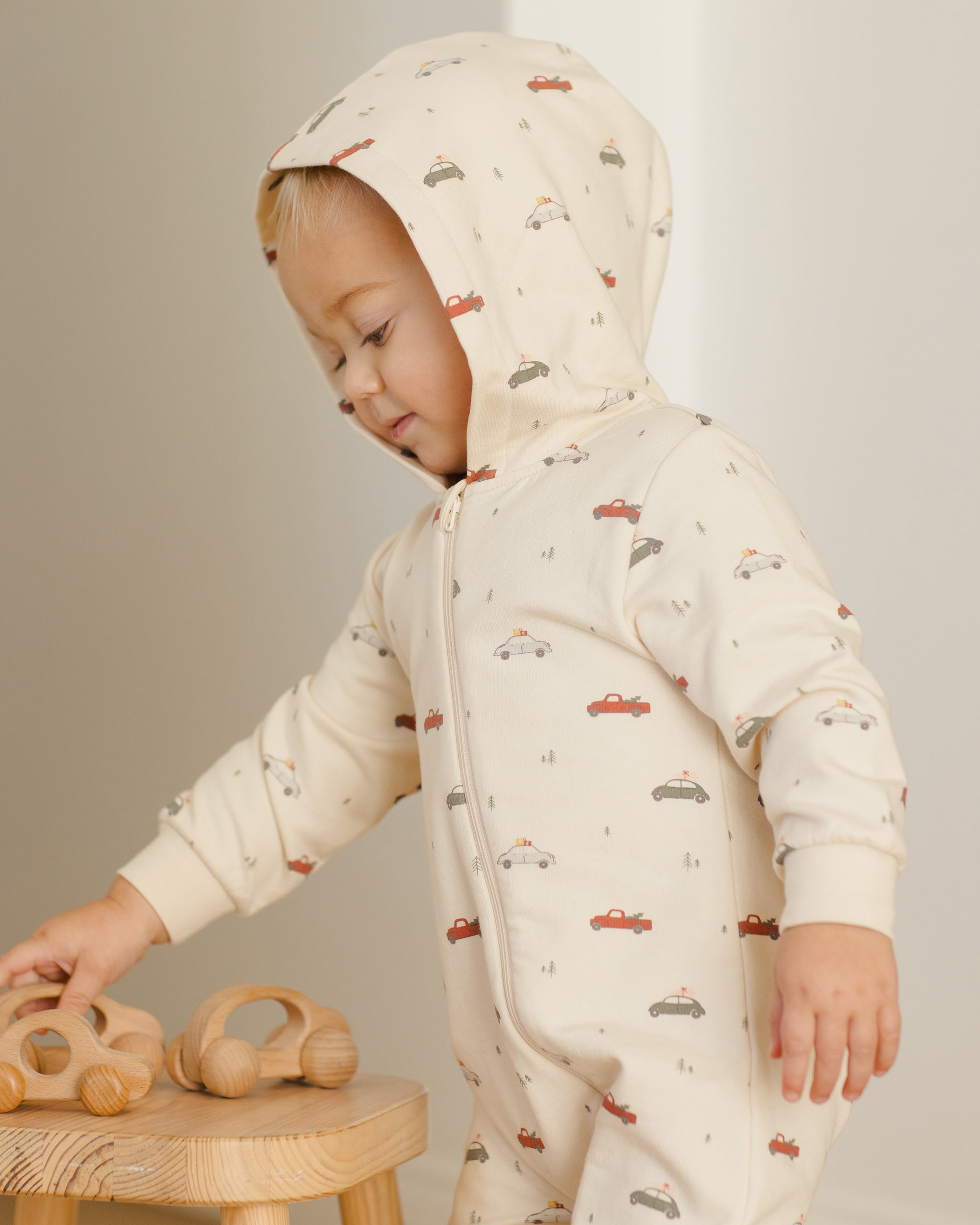 Hooded Jumpsuit || Cars