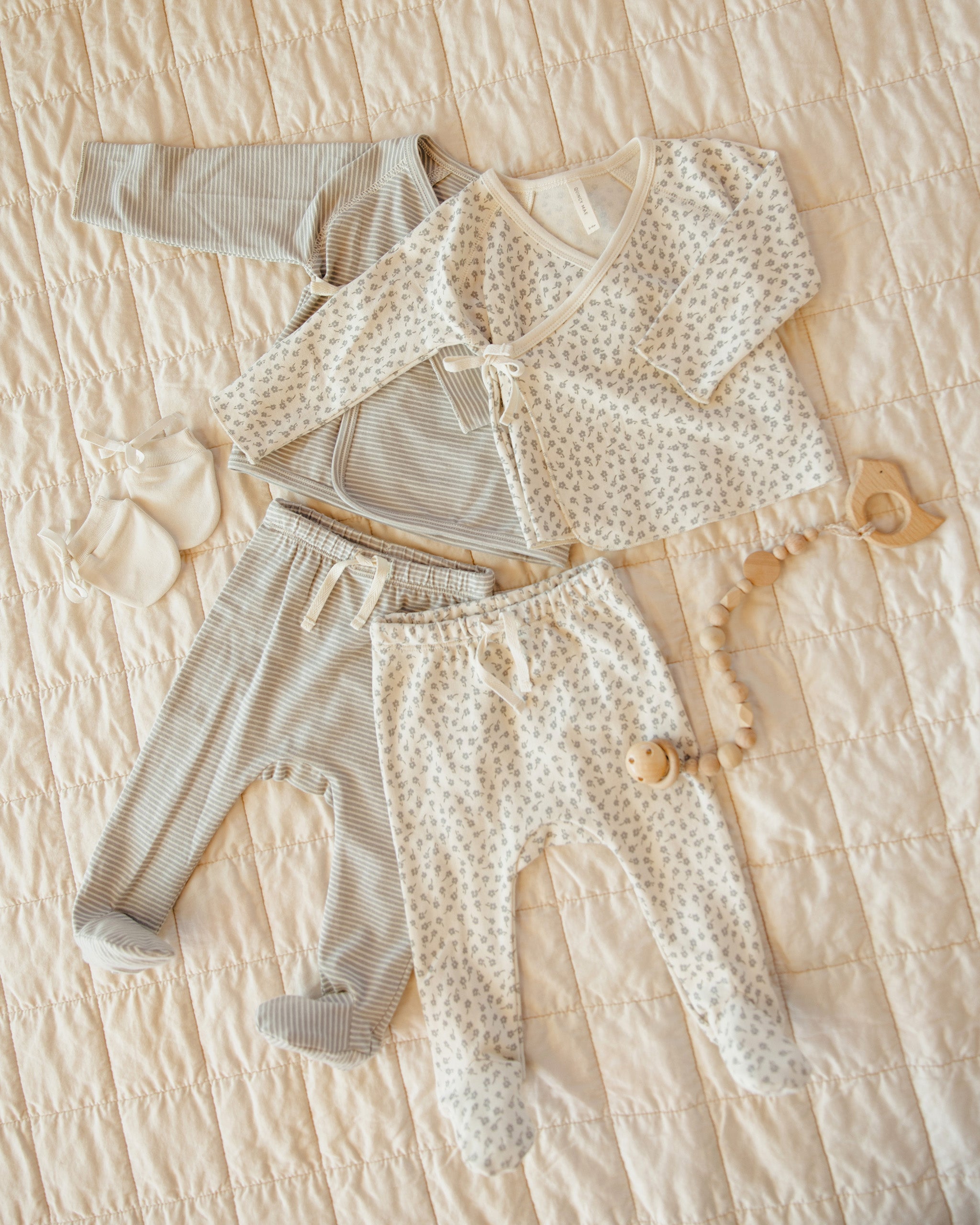 Mitaines anti-rayures, lot de 2 || Ivoire, coquillage*