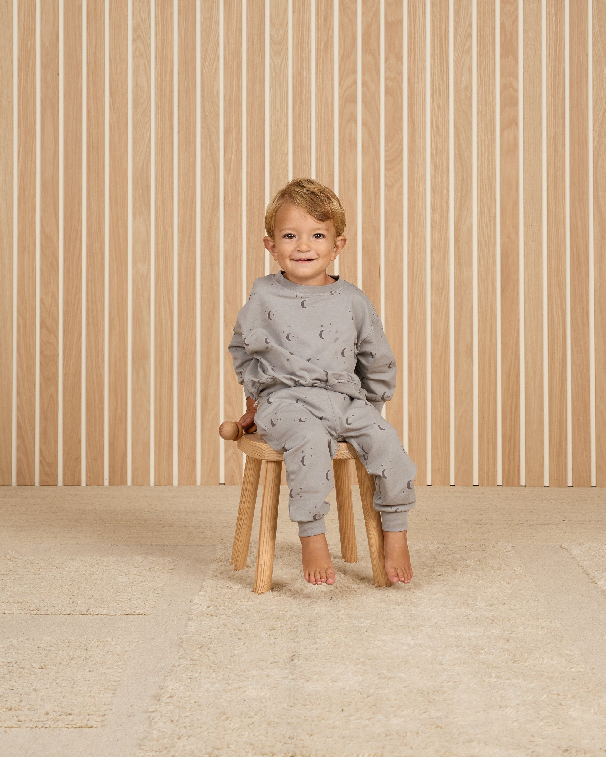 Relaxed Sweatshirt - || -  Moons