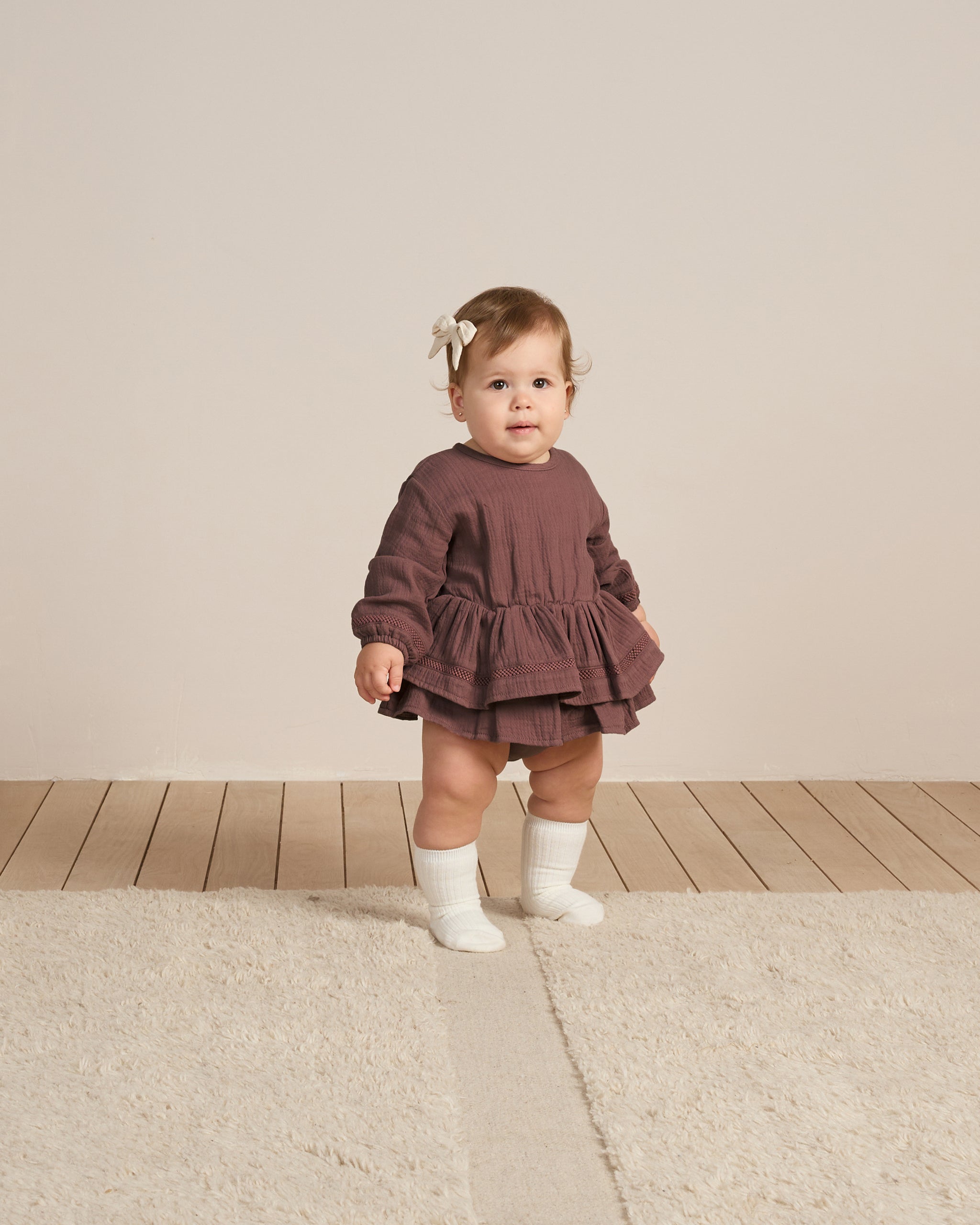 Rosie Romper - || -  Plum
