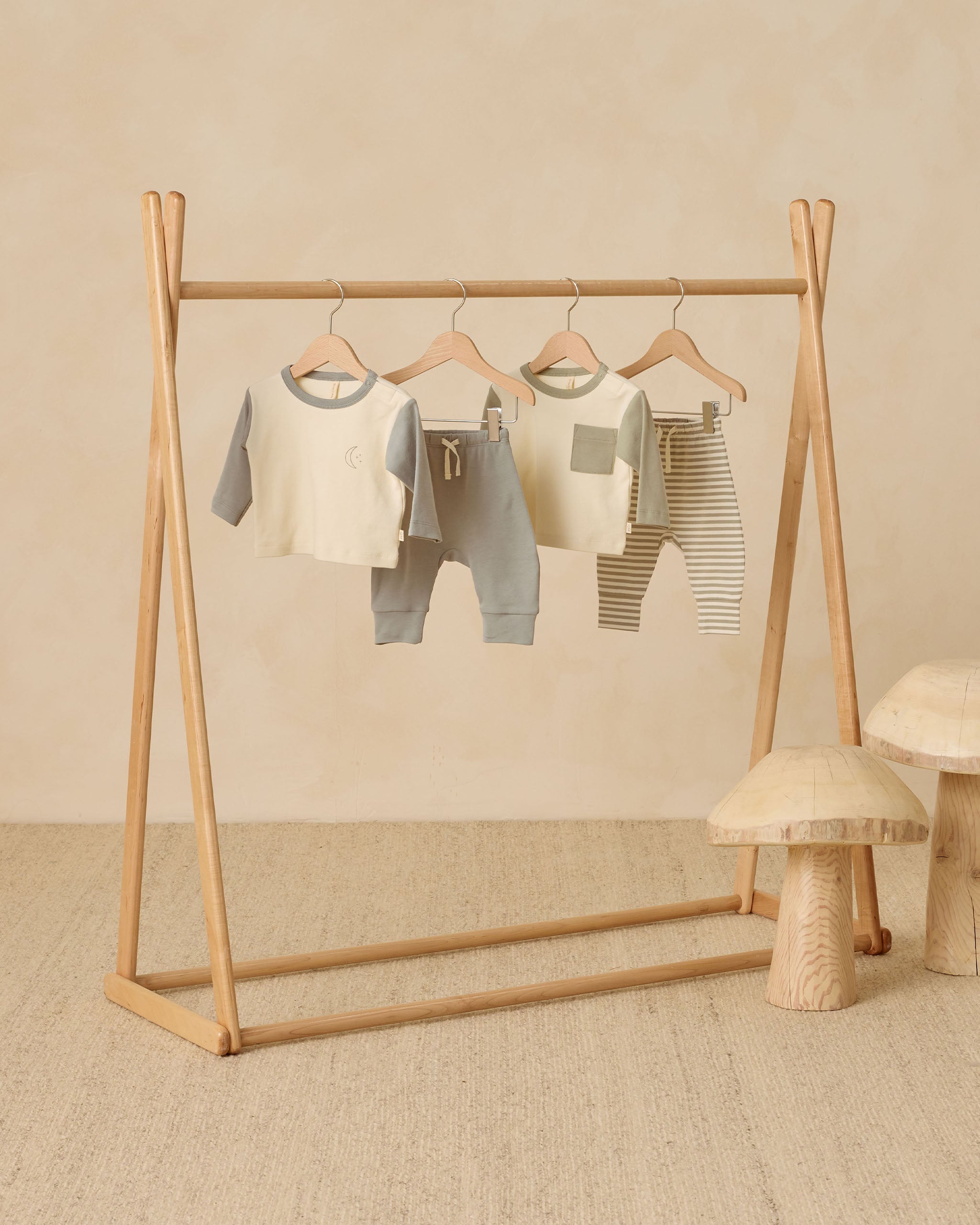 T-shirt raglan à manches longues || Lune
