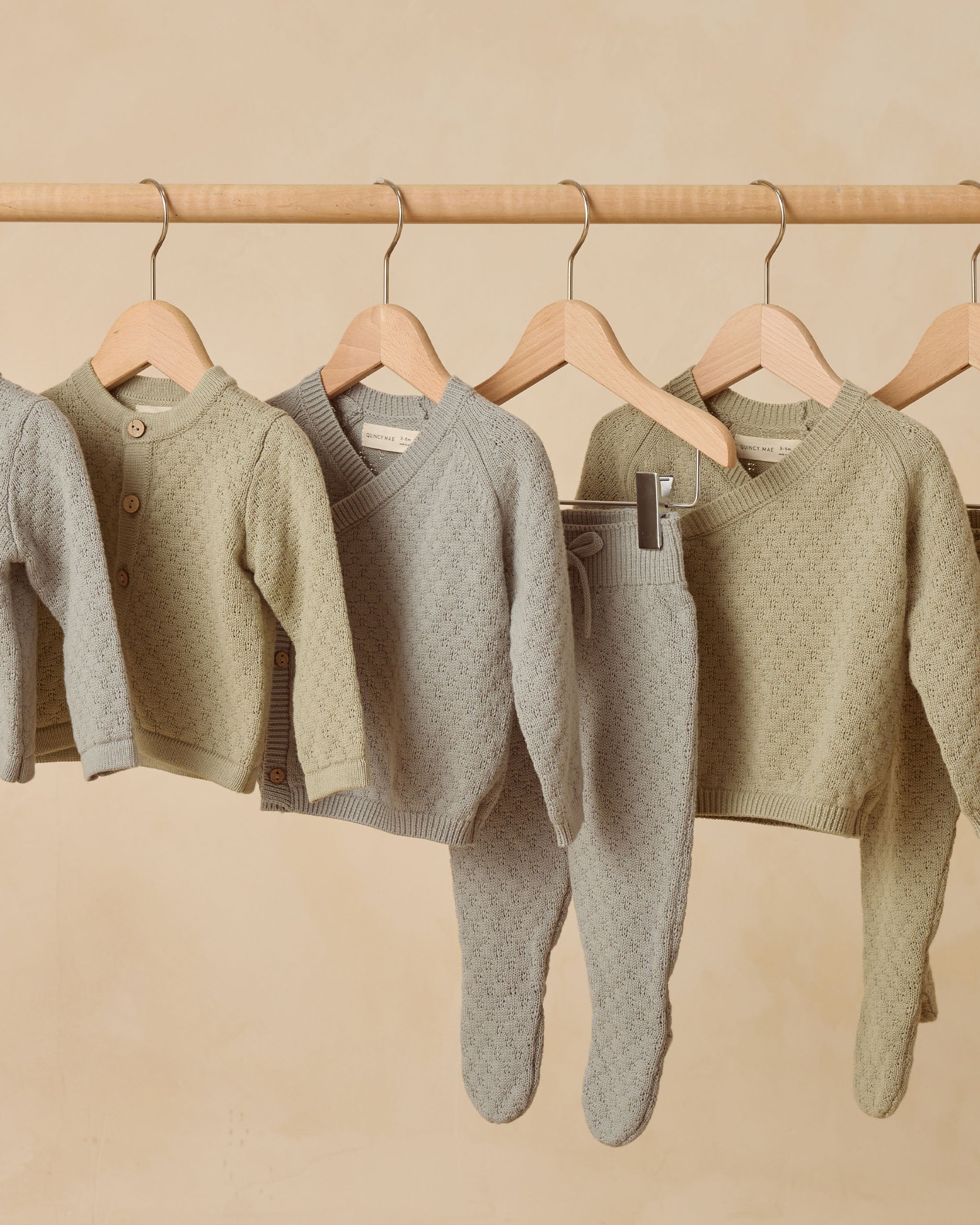 Cardigan en tricot || Fougère