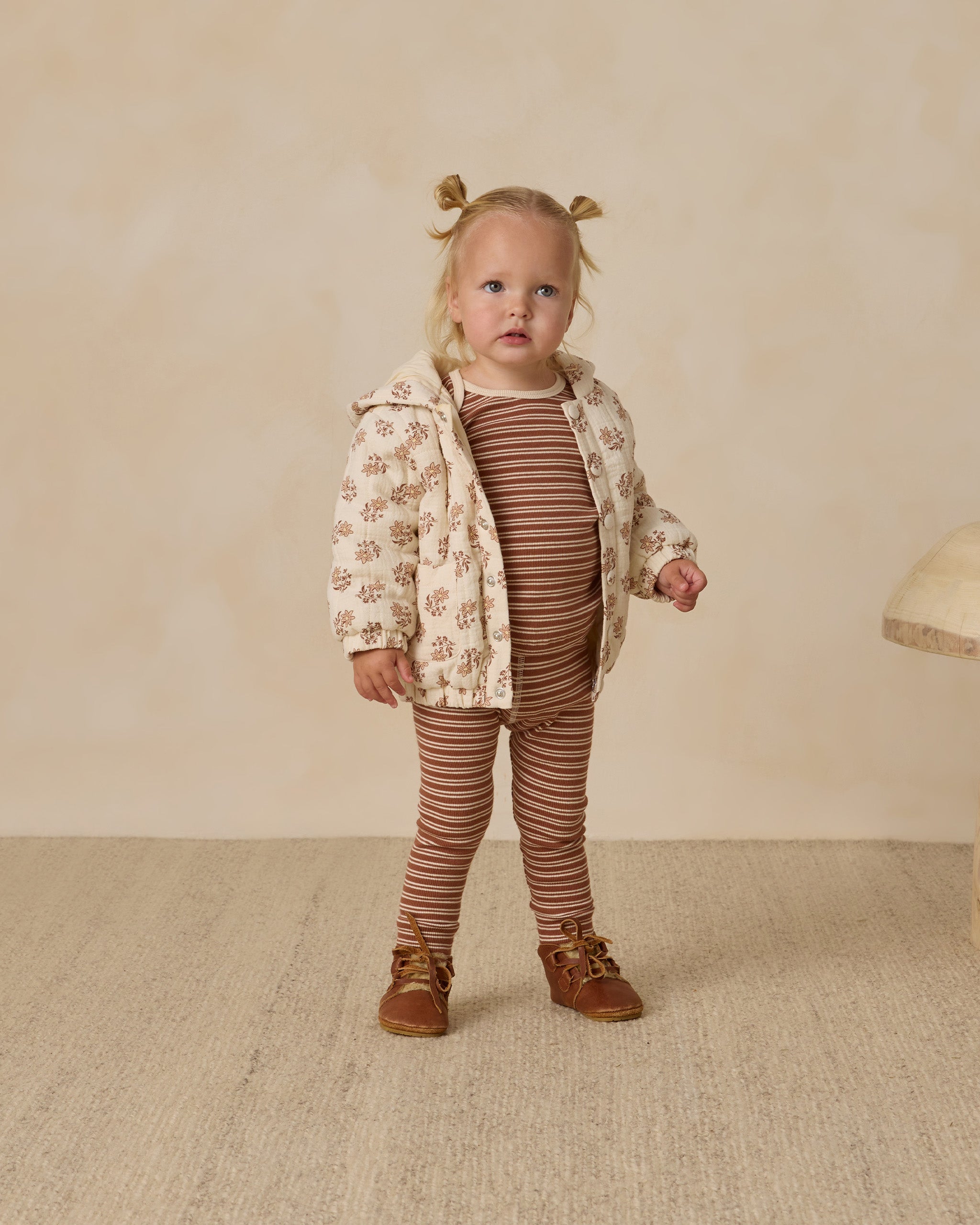 Hooded Woven Jacket || Daylily