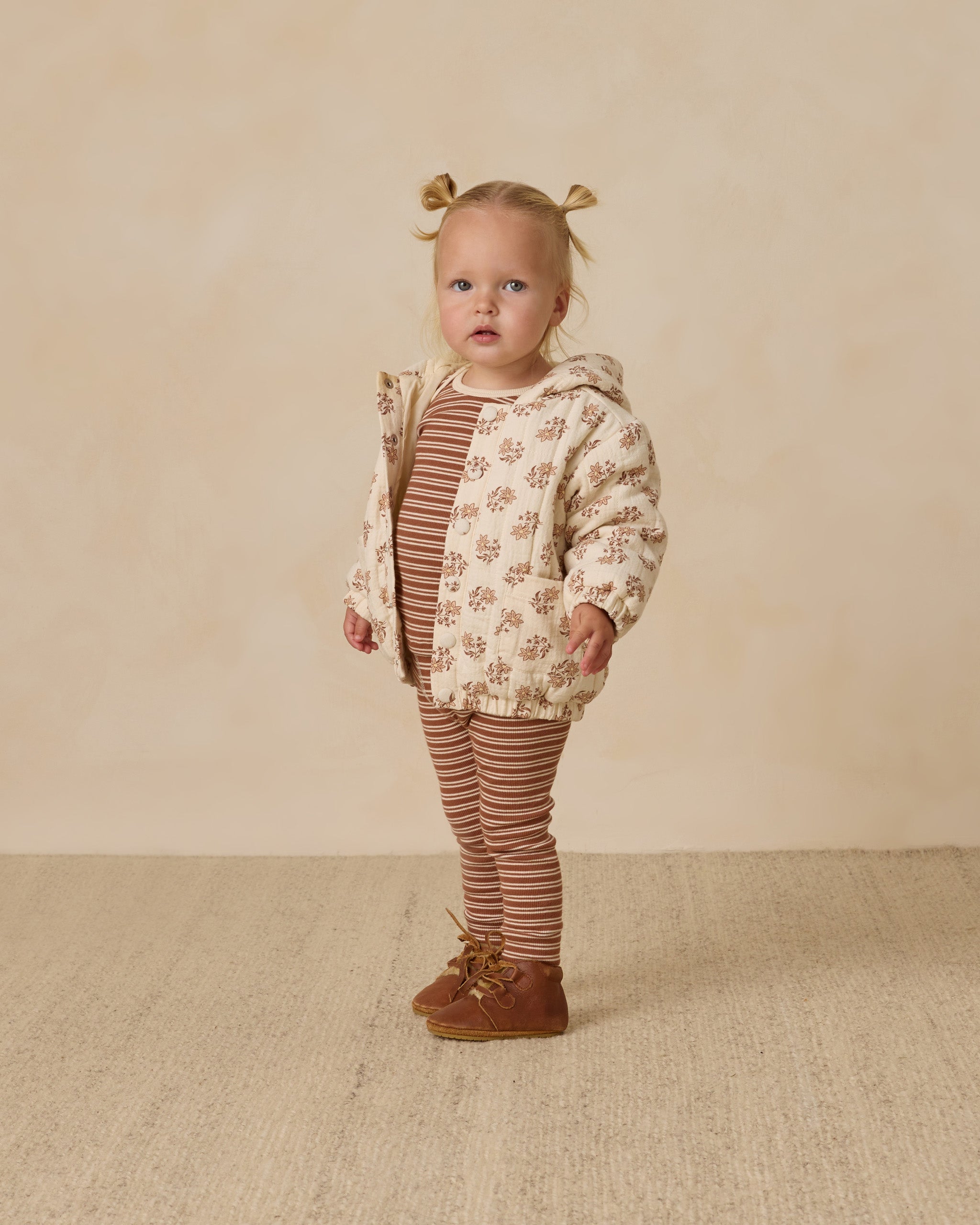Hooded Woven Jacket || Daylily