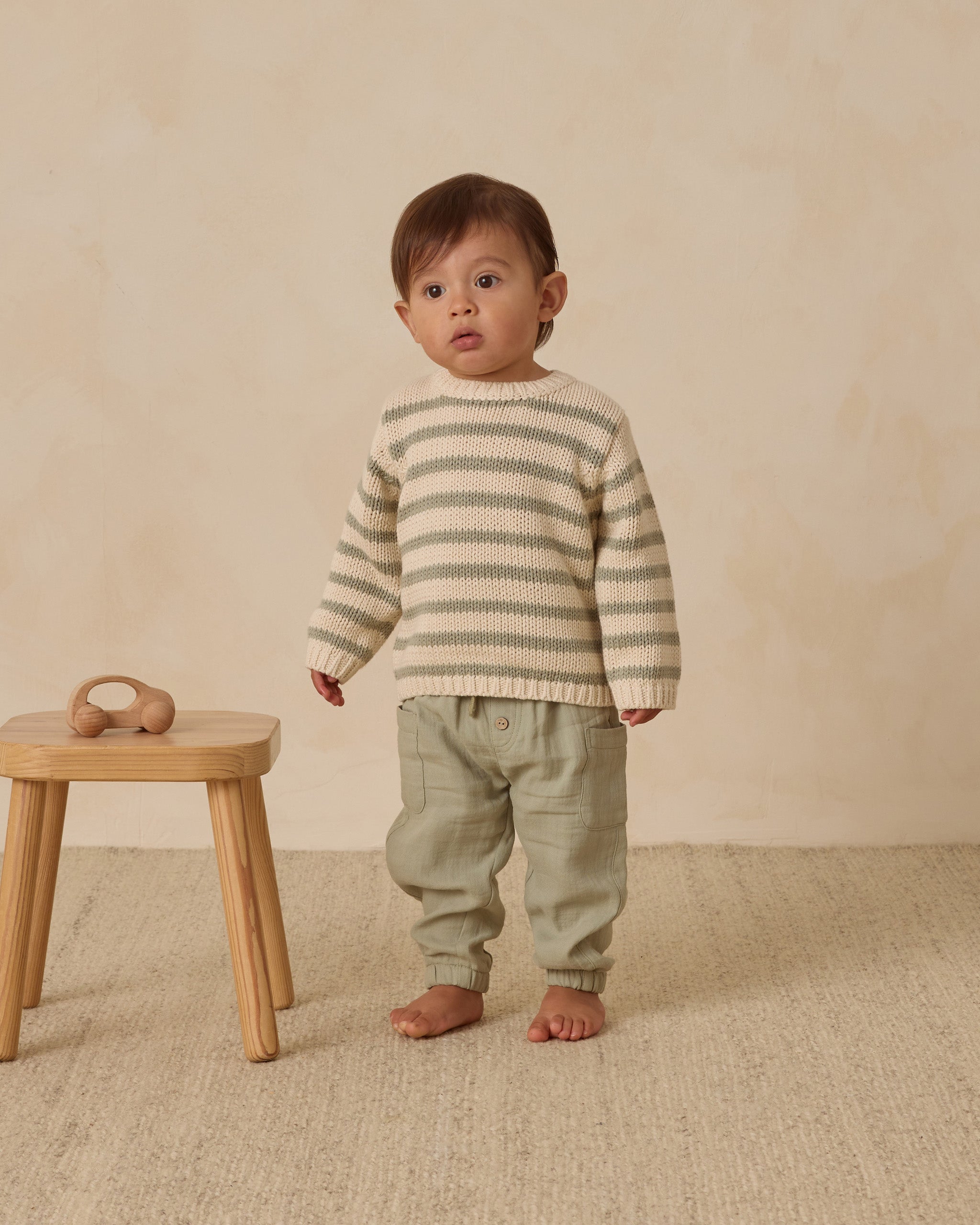 Pantalon Luca || Fougère
