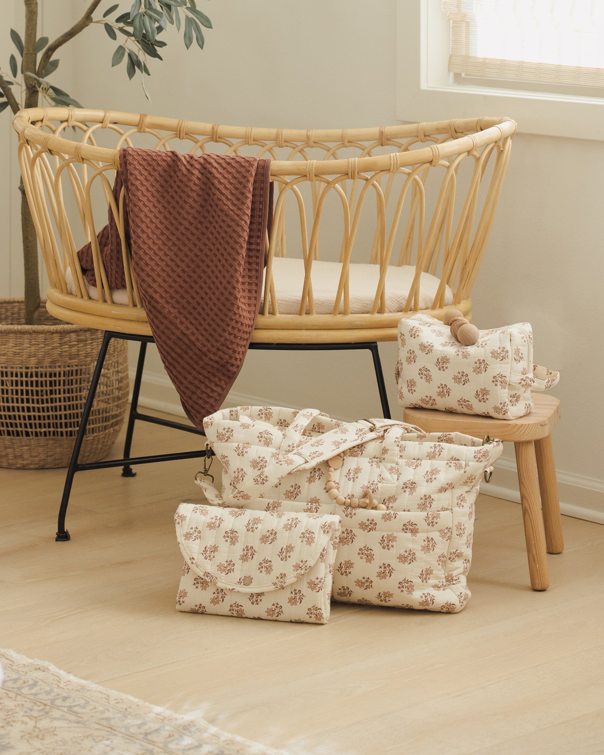 Couverture gaufrée pour bébé || Cèdre