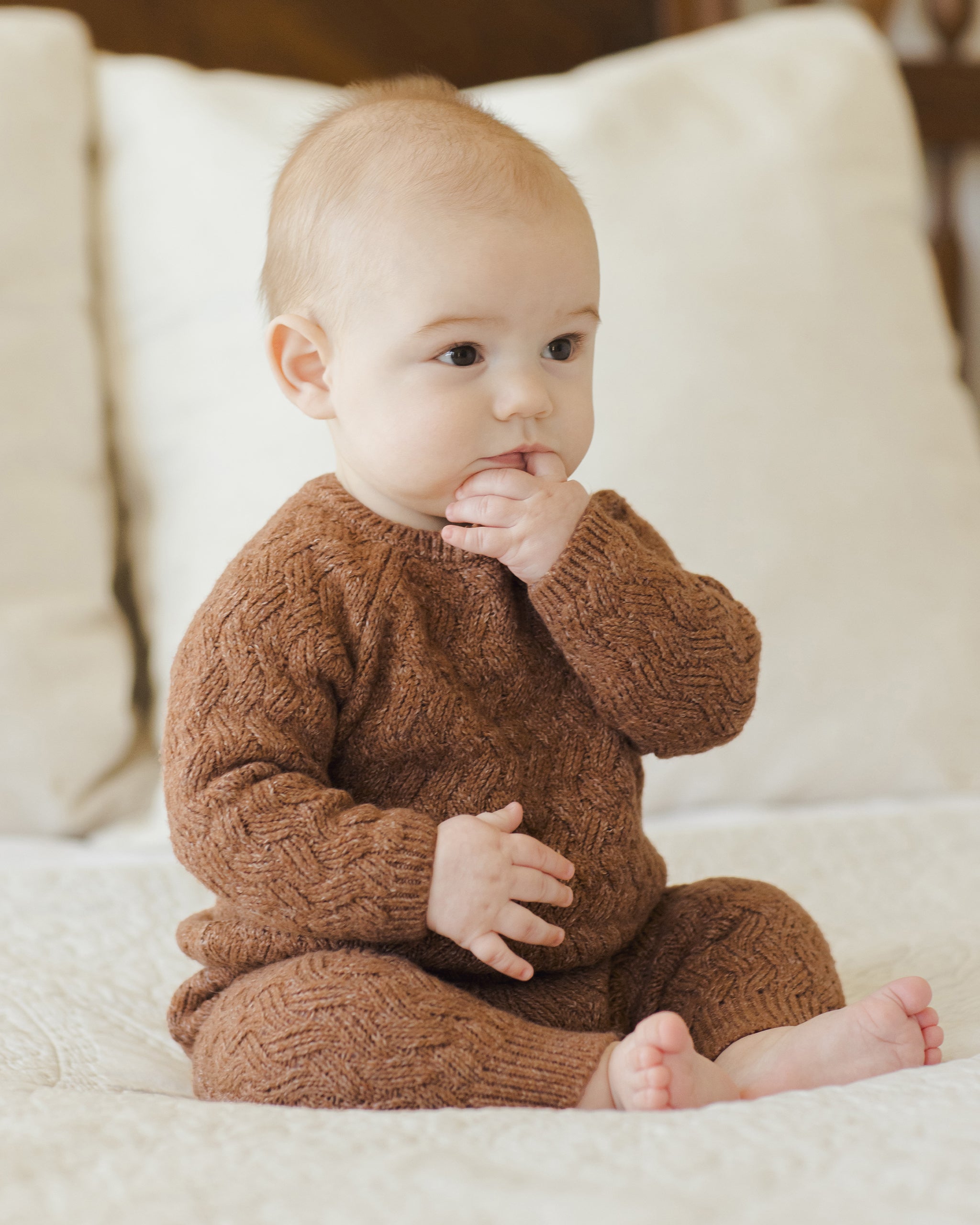 Knit Pant || Heathered Cedar