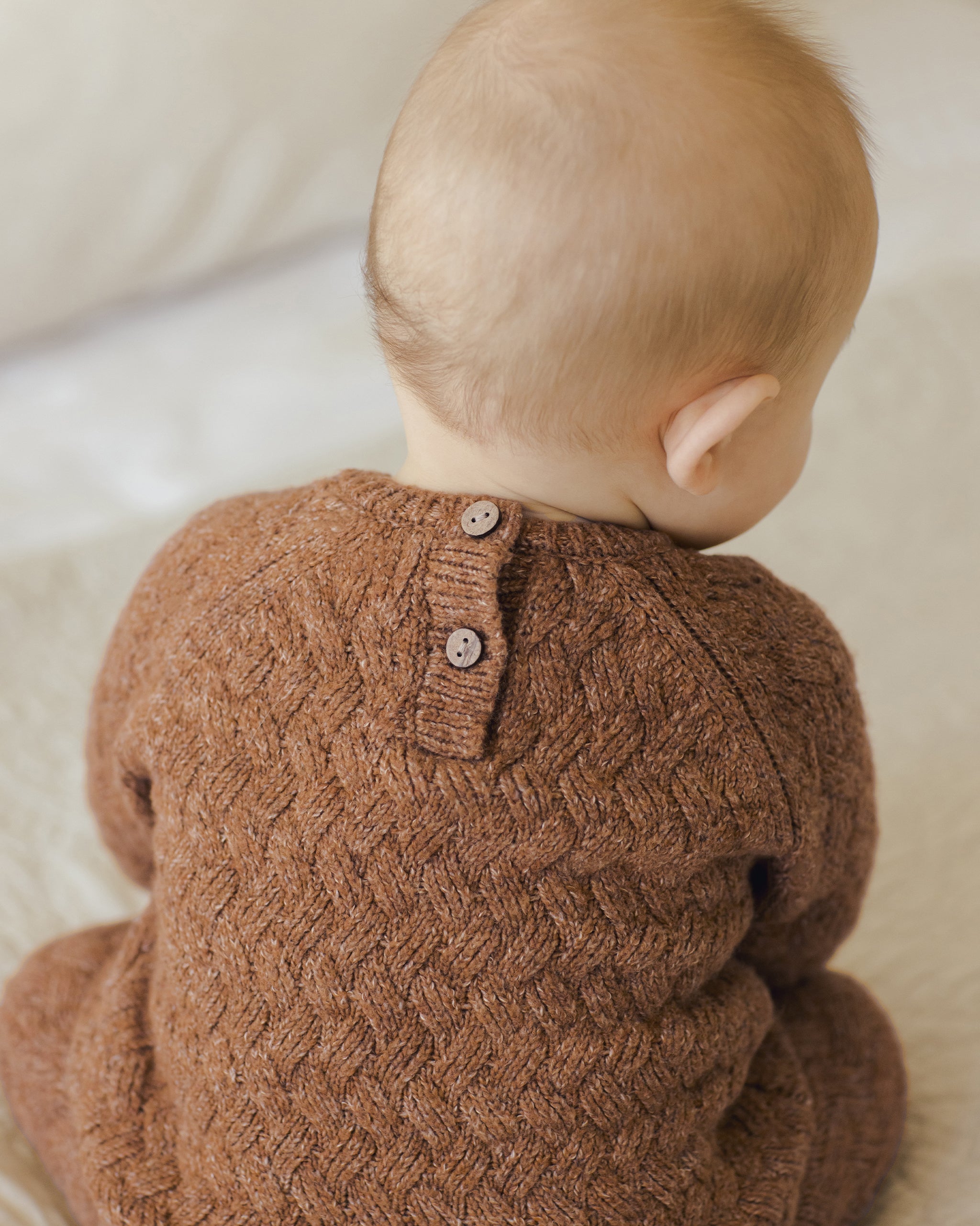 Knit Sweater || Heathered Cedar
