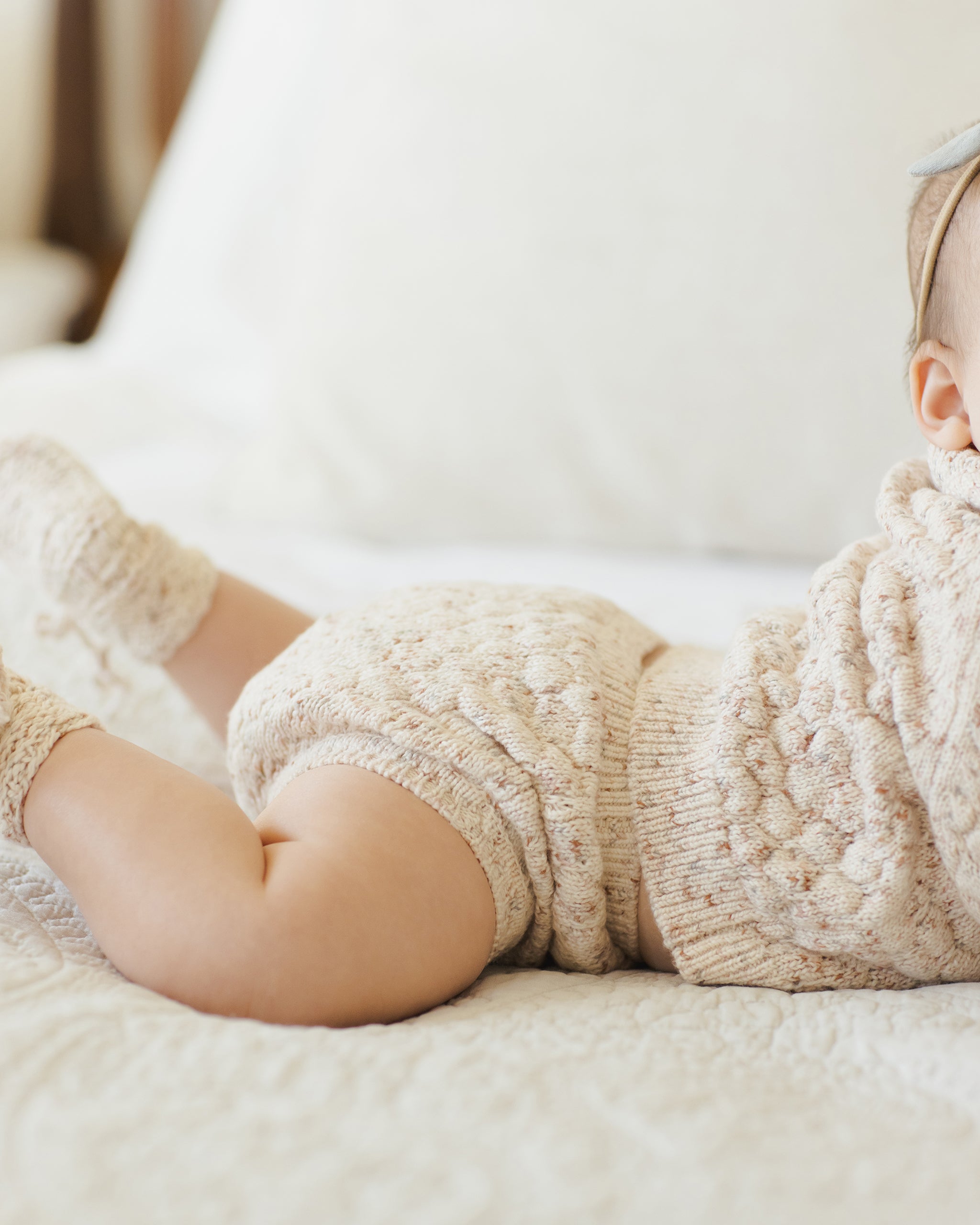 Knit Bloomer || Natural Confetti