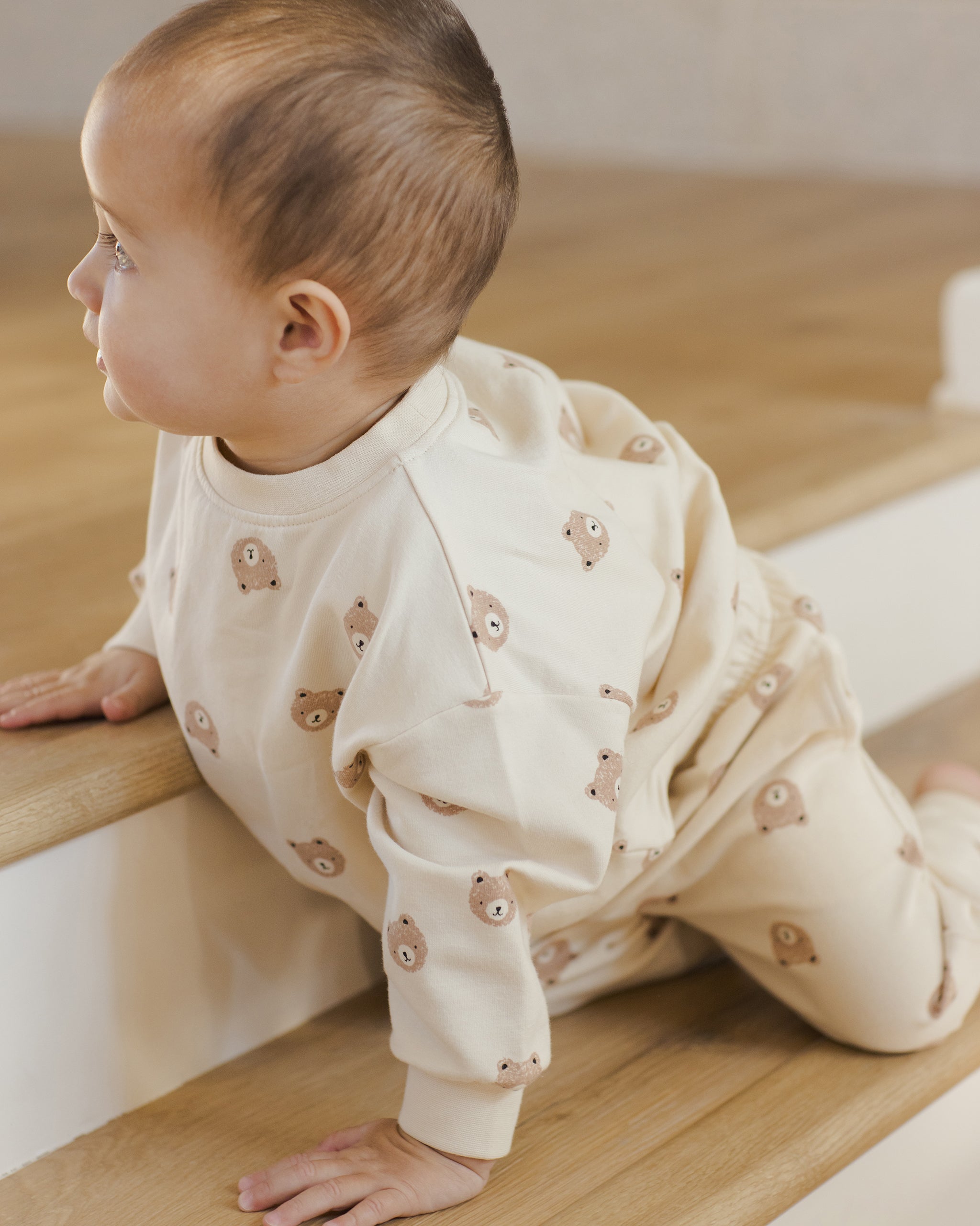 Sweat-shirt décontracté || Ours brun